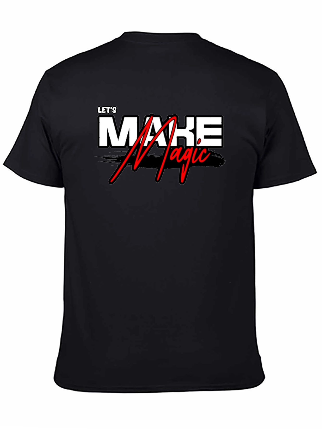 Lets Make Magic Black Graphic Tee
