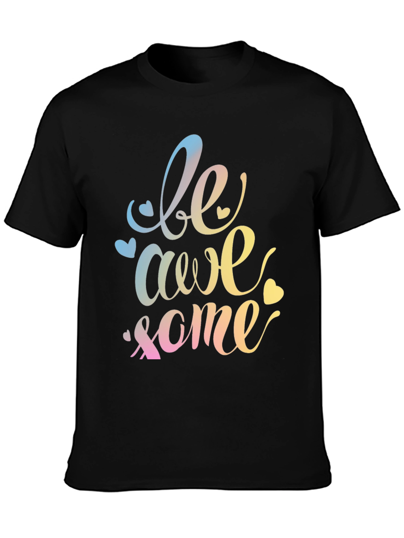 Be Awesome Graphic Tee - Stylish Unisex Crewneck T-Shirt