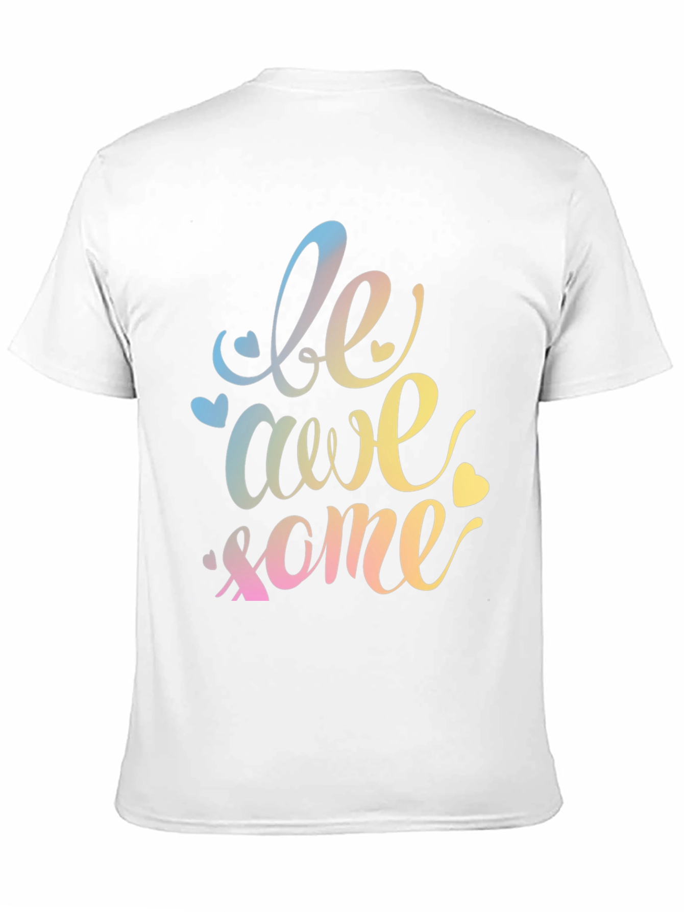Be Awesome Graphic Tee - Stylish Unisex Crewneck T-Shirt