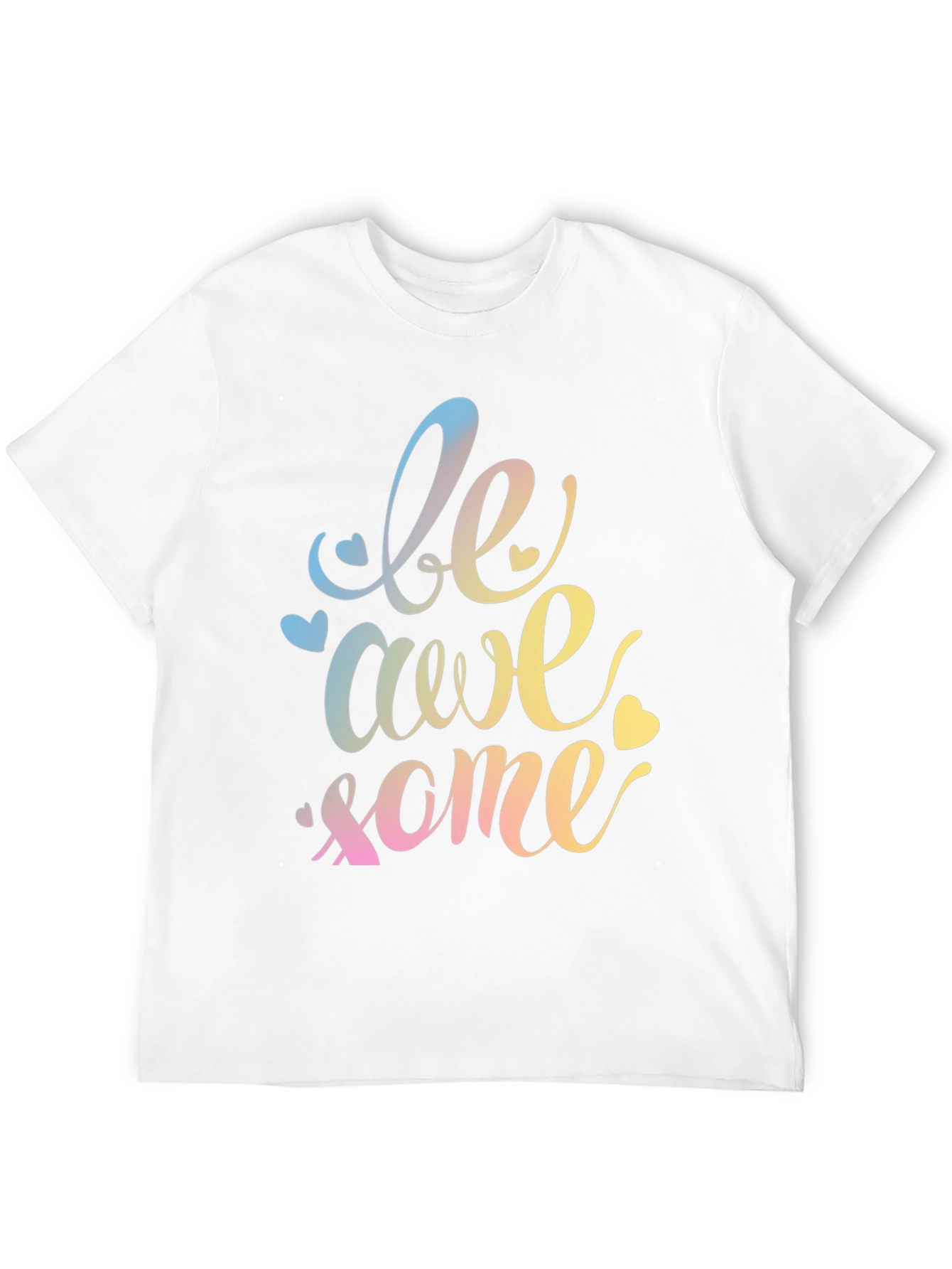 Be Awesome Graphic Tee - Stylish Unisex Crewneck T-Shirt