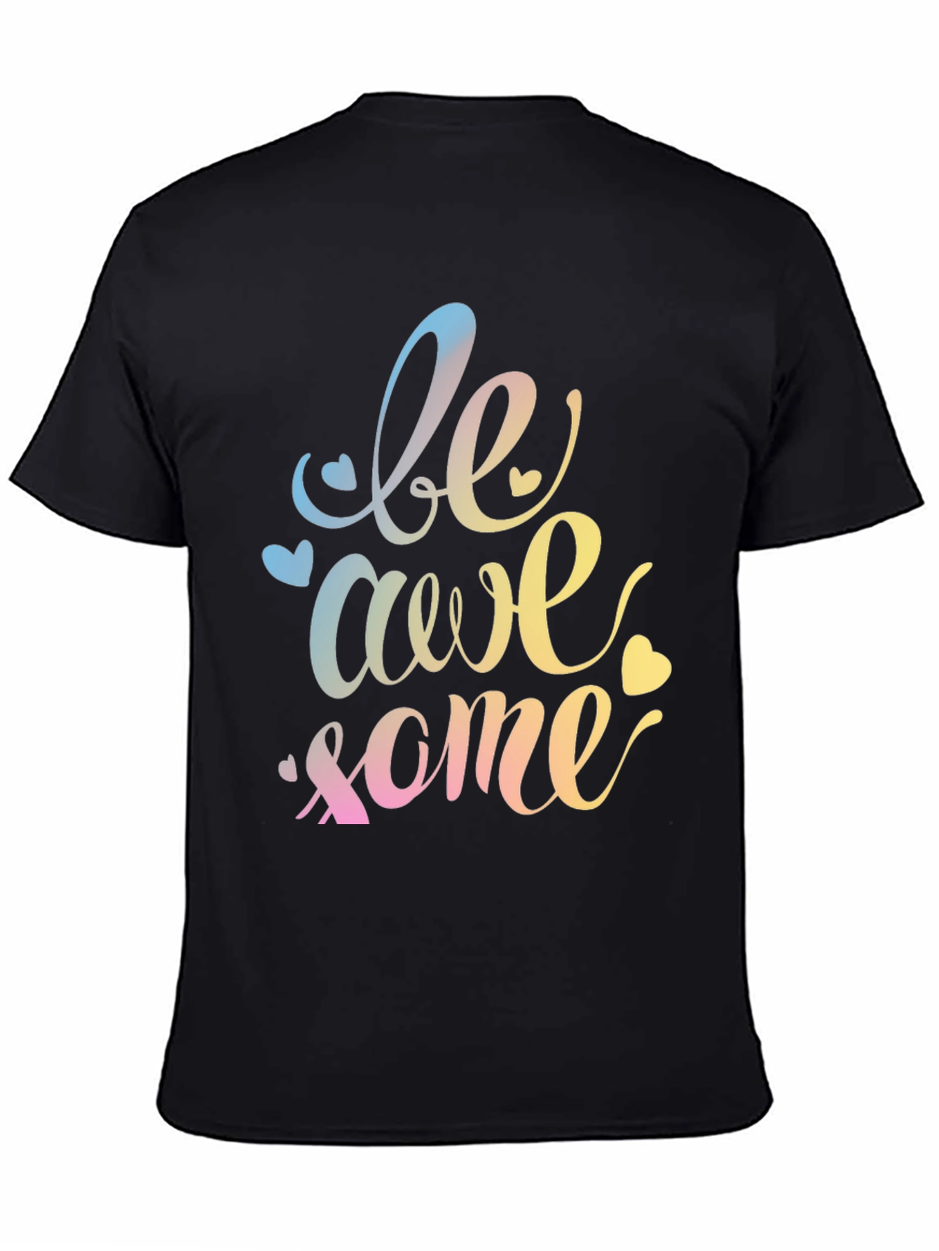 Be Awesome Graphic Tee - Stylish Unisex Crewneck T-Shirt