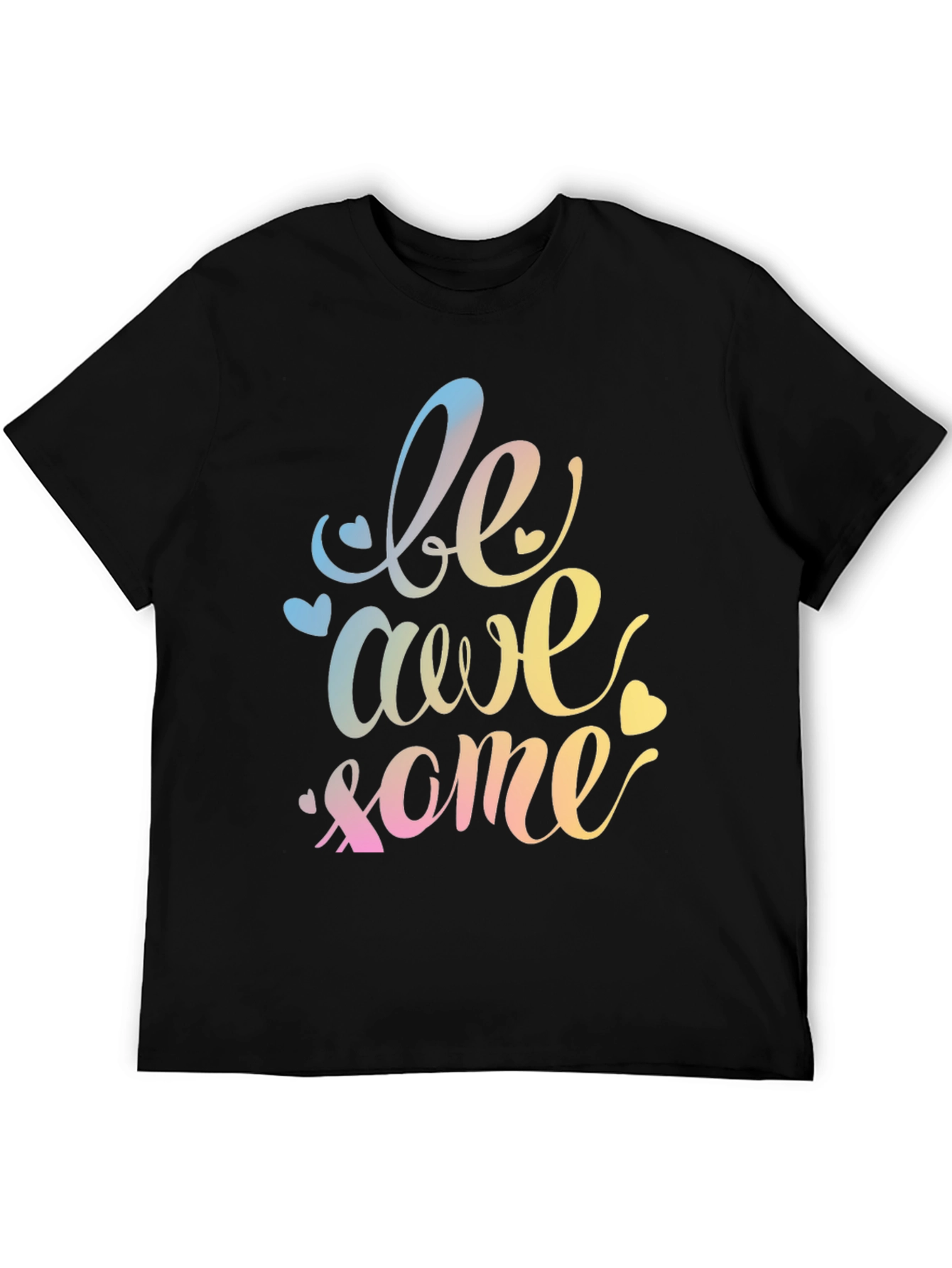 Be Awesome Graphic Tee - Stylish Unisex Crewneck T-Shirt