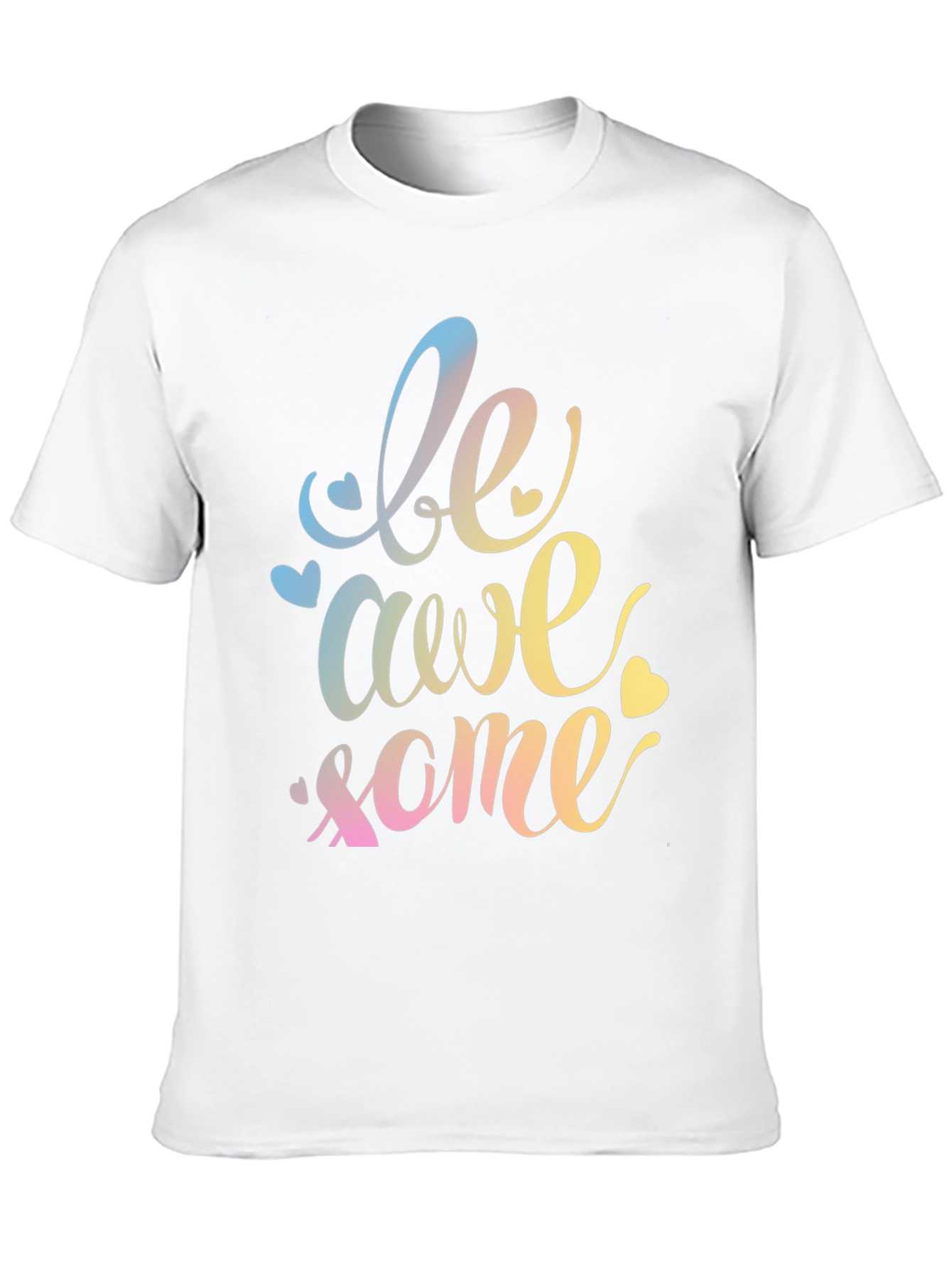 Be Awesome Graphic Tee - Stylish Unisex Crewneck T-Shirt