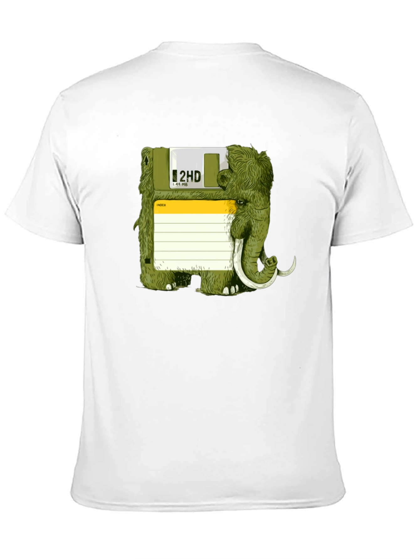 Floppy Disk Mammoth Graphic Tee