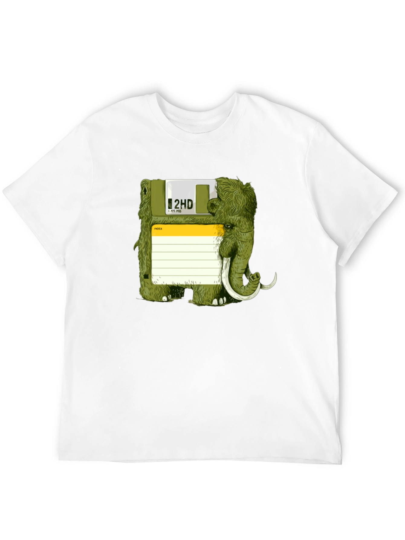 Floppy Disk Mammoth Graphic Tee