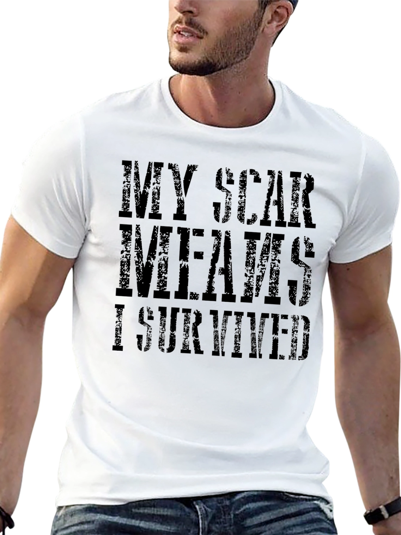 My Scars Mean I Survived Graphic Tee