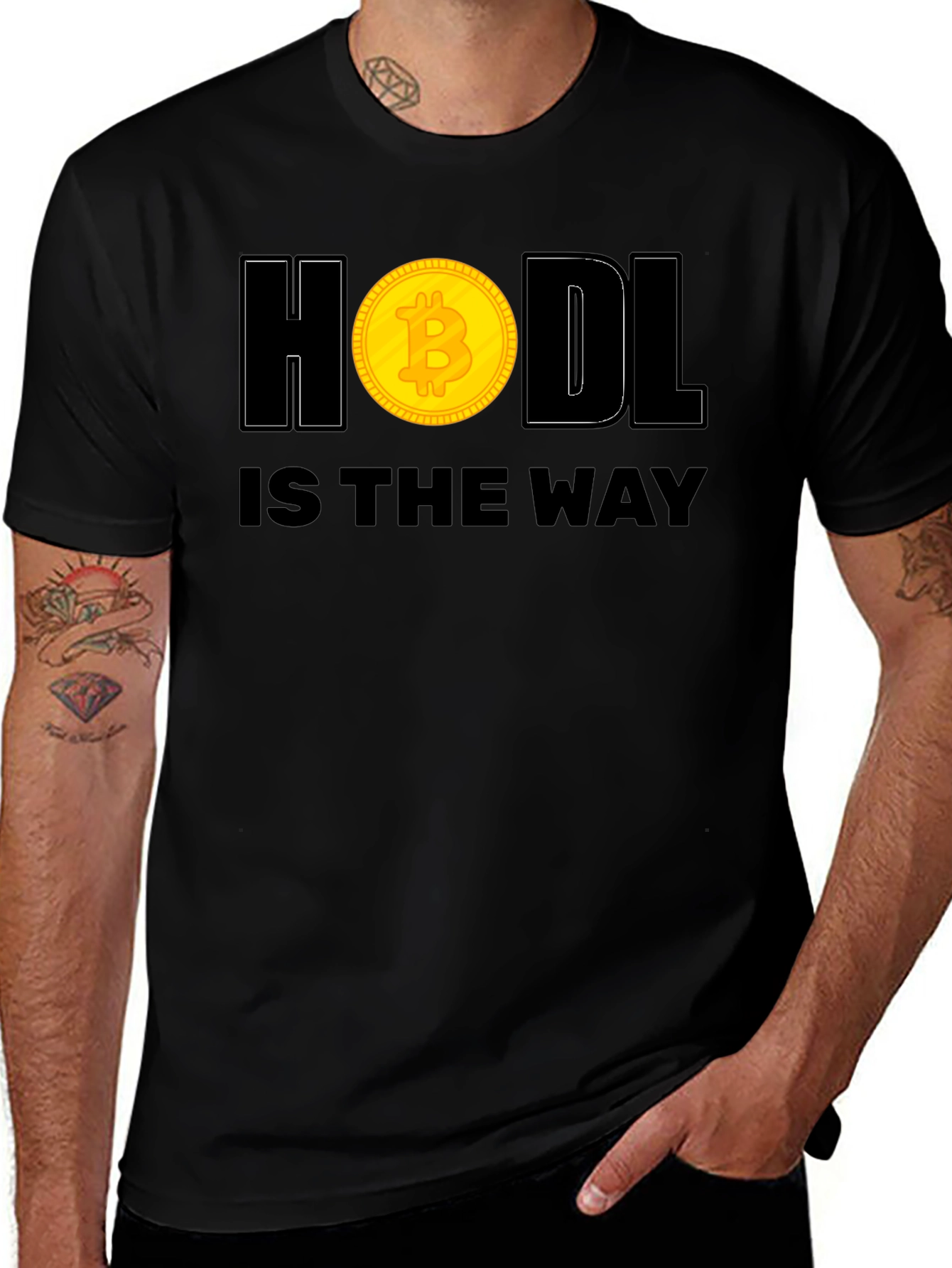 HODL is the Way T-Shirt - Bitcoin Crypto