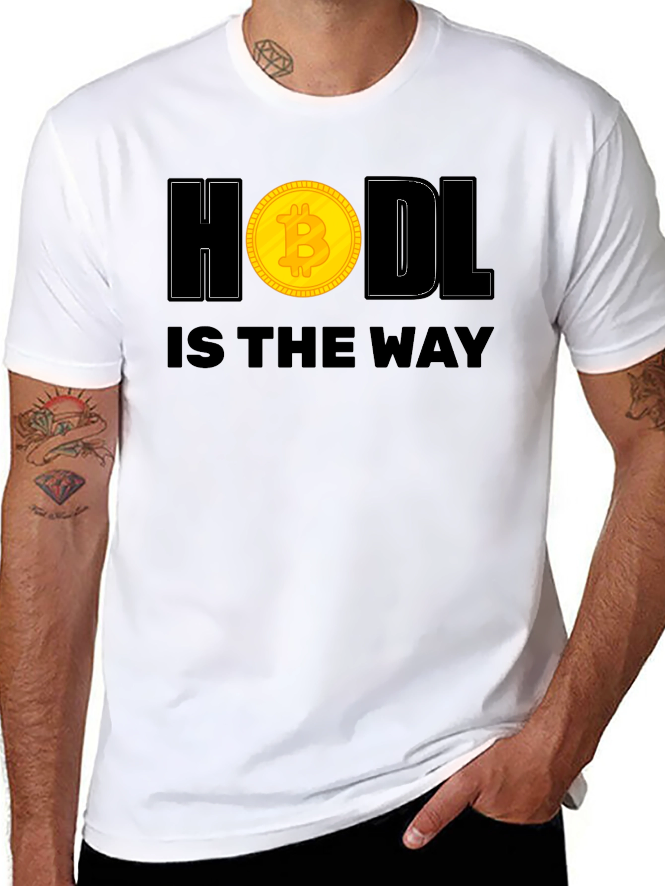 HODL is the Way T-Shirt - Bitcoin Crypto