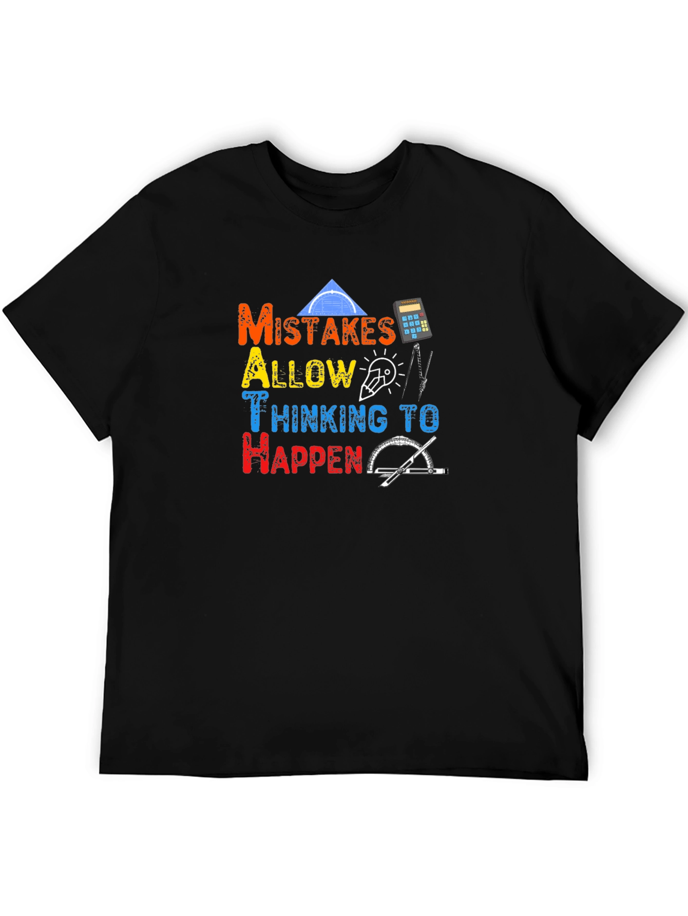 Math Lover T-Shirt - Mistakes Allow Thinking!