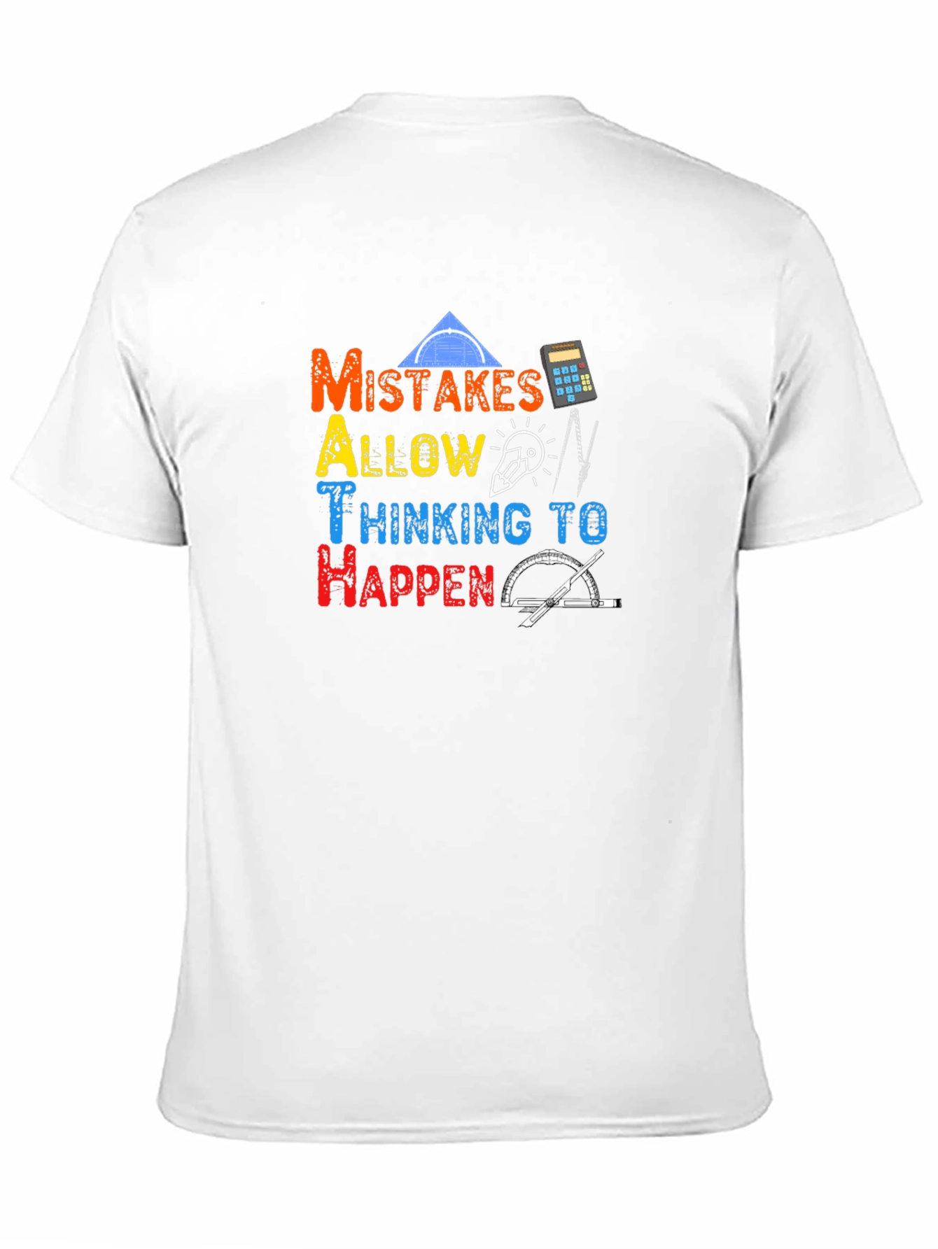 Math Lover T-Shirt - Mistakes Allow Thinking!