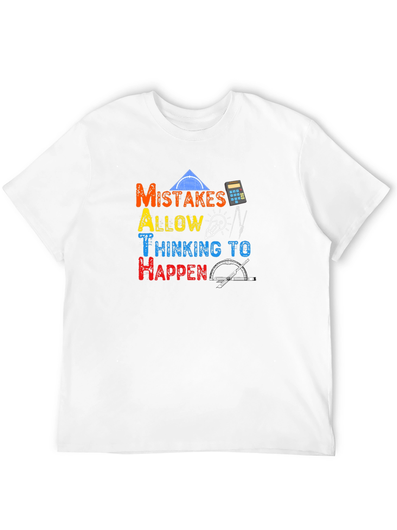 Math Lover T-Shirt - Mistakes Allow Thinking!