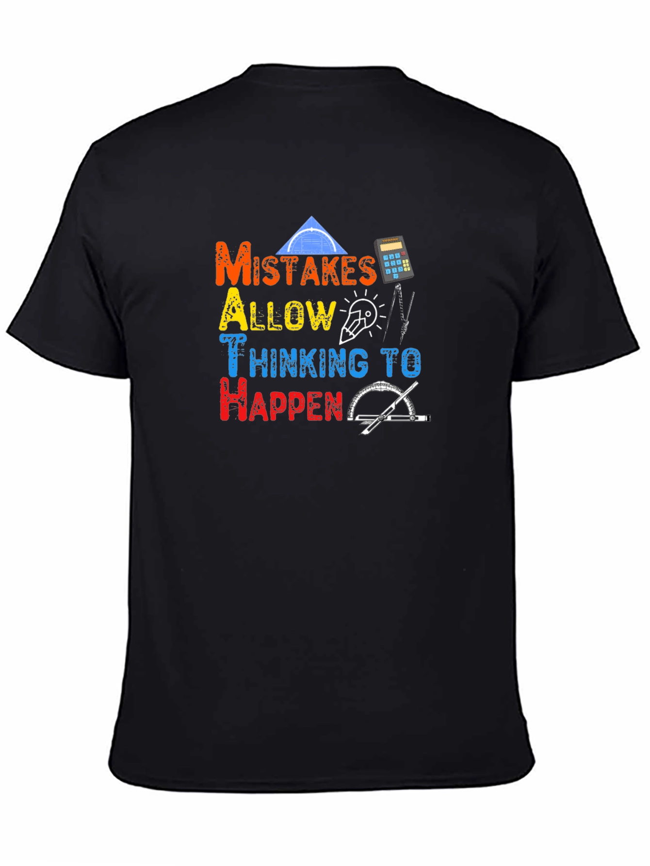 Math Lover T-Shirt - Mistakes Allow Thinking!
