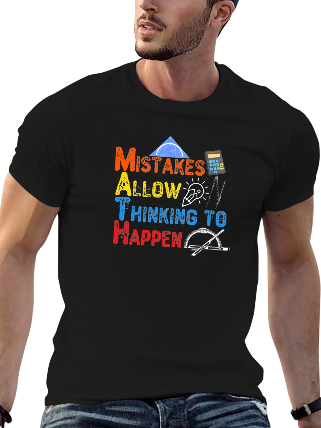 Math Lover T-Shirt - Mistakes Allow Thinking!