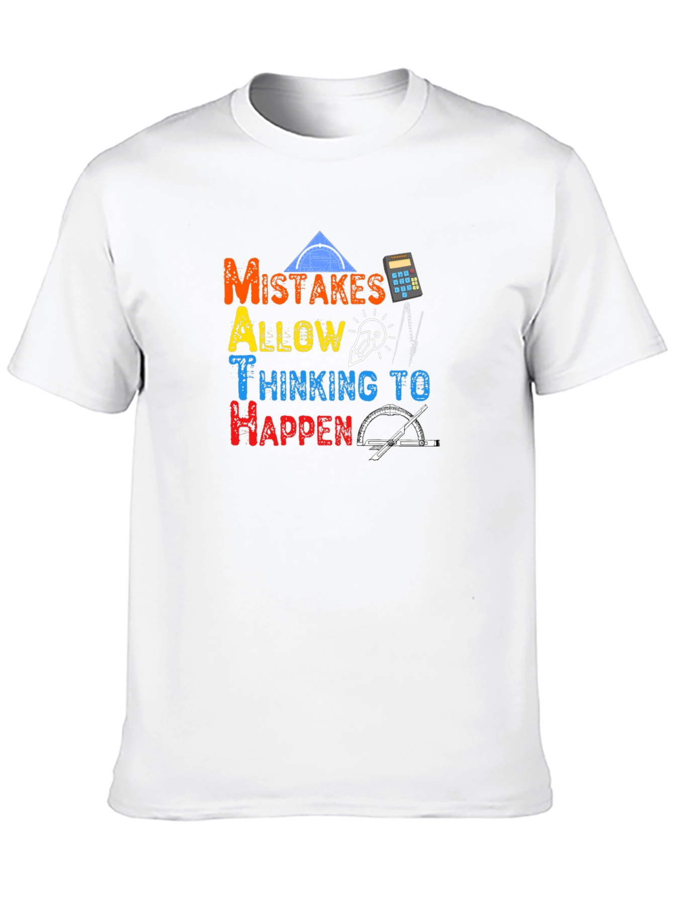 Math Lover T-Shirt - Mistakes Allow Thinking!