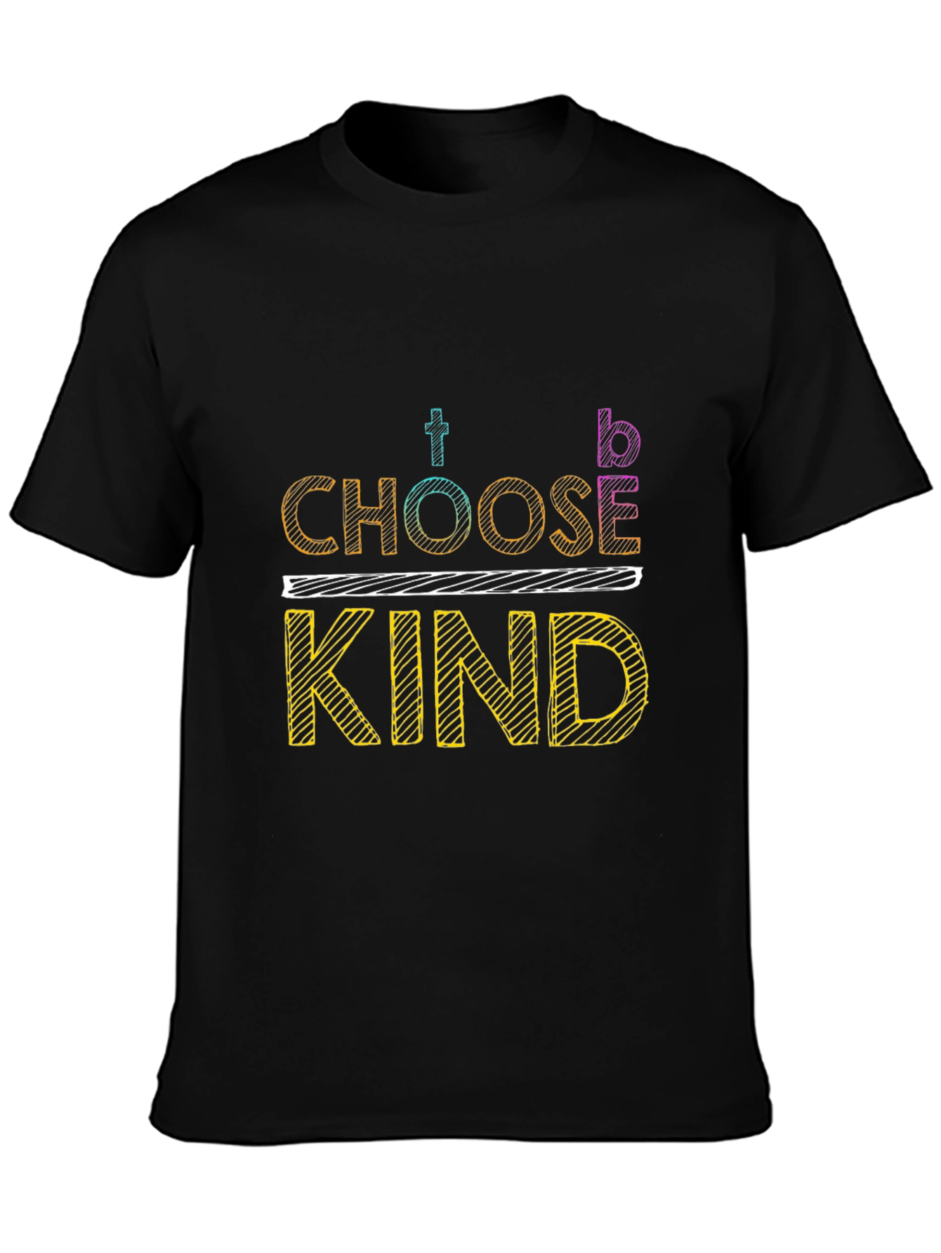 Choose Kind Graphic T-Shirt - Inspirational Design