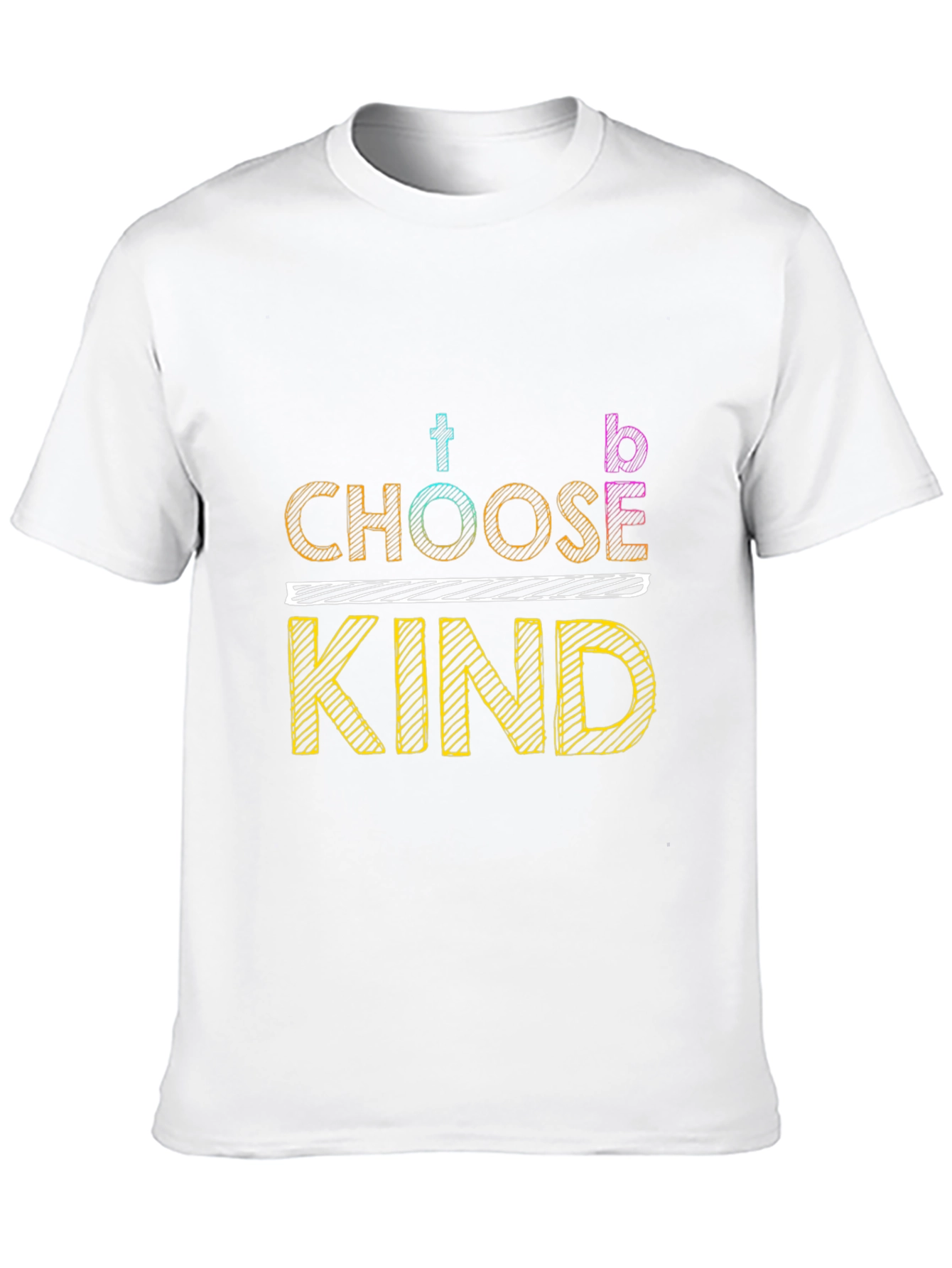 Choose Kind Graphic T-Shirt - Inspirational Design
