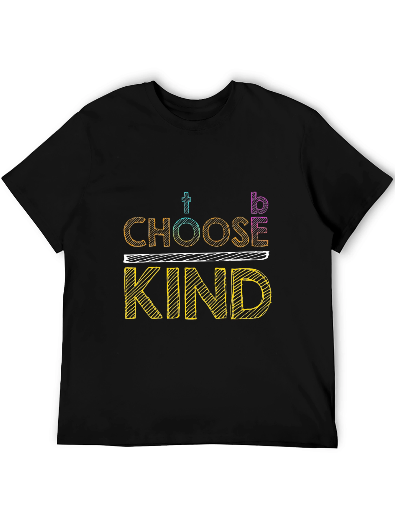 Choose Kind Graphic T-Shirt - Inspirational Design