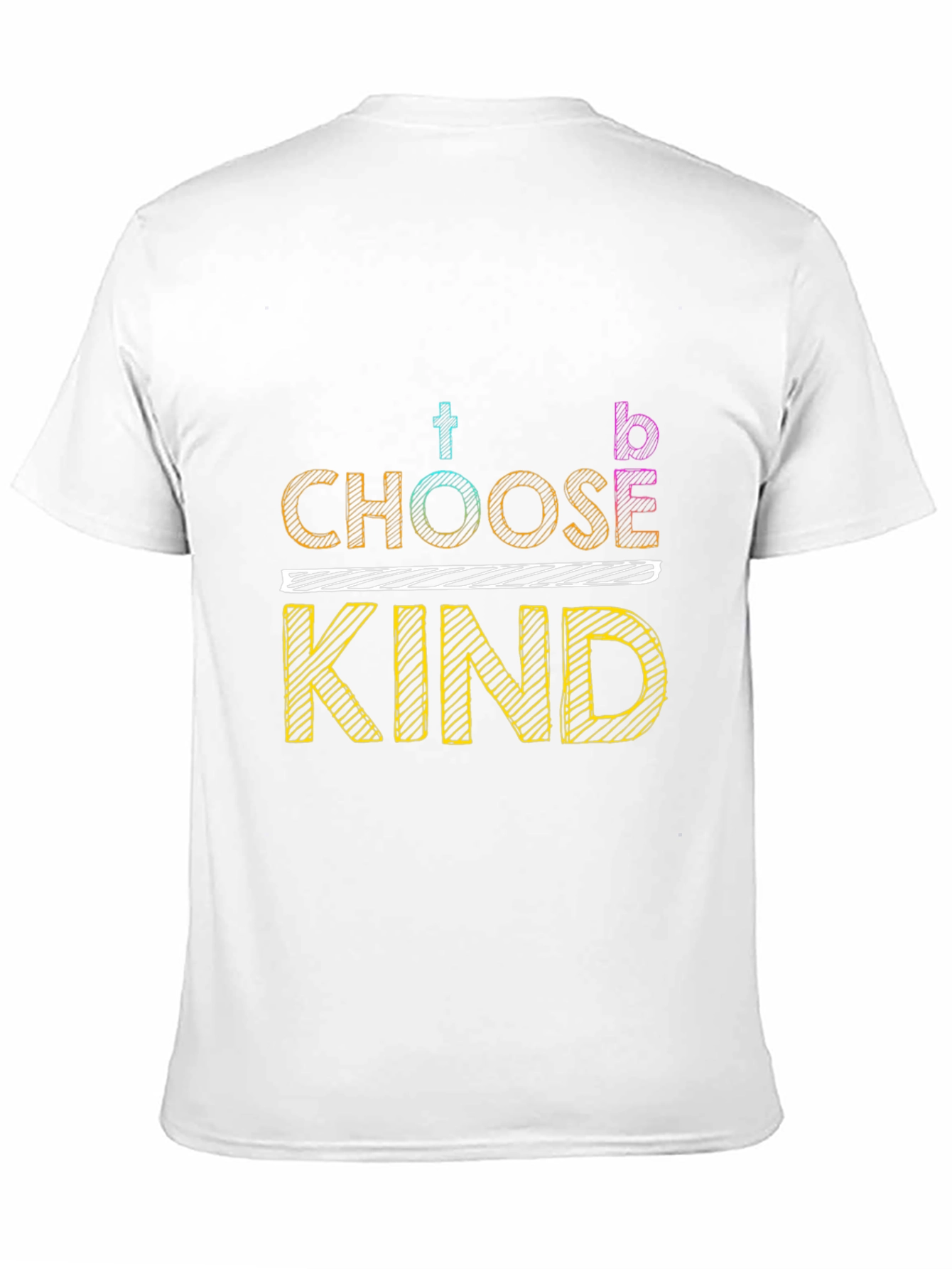 Choose Kind Graphic T-Shirt - Inspirational Design