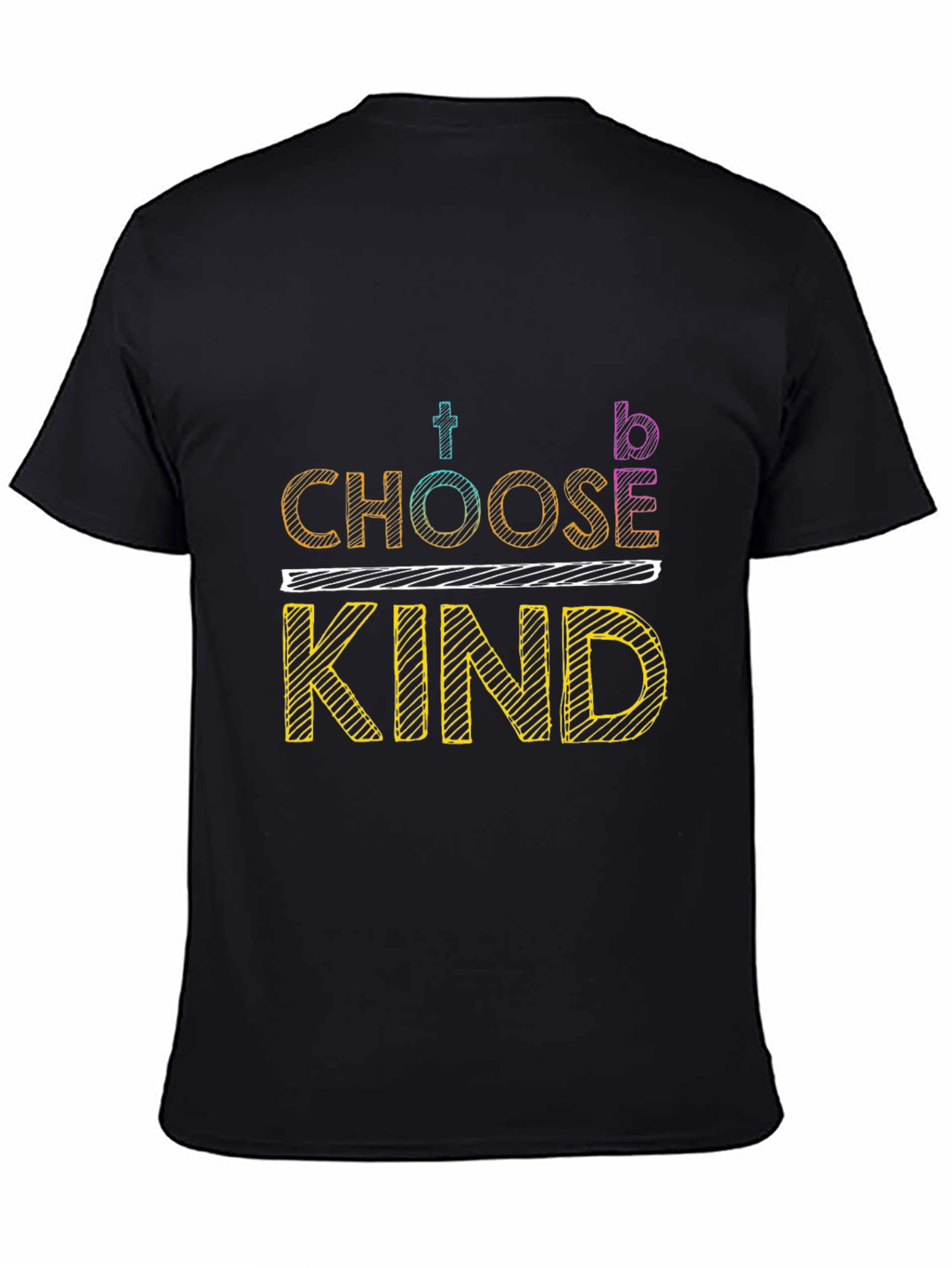 Choose Kind Graphic T-Shirt - Inspirational Design