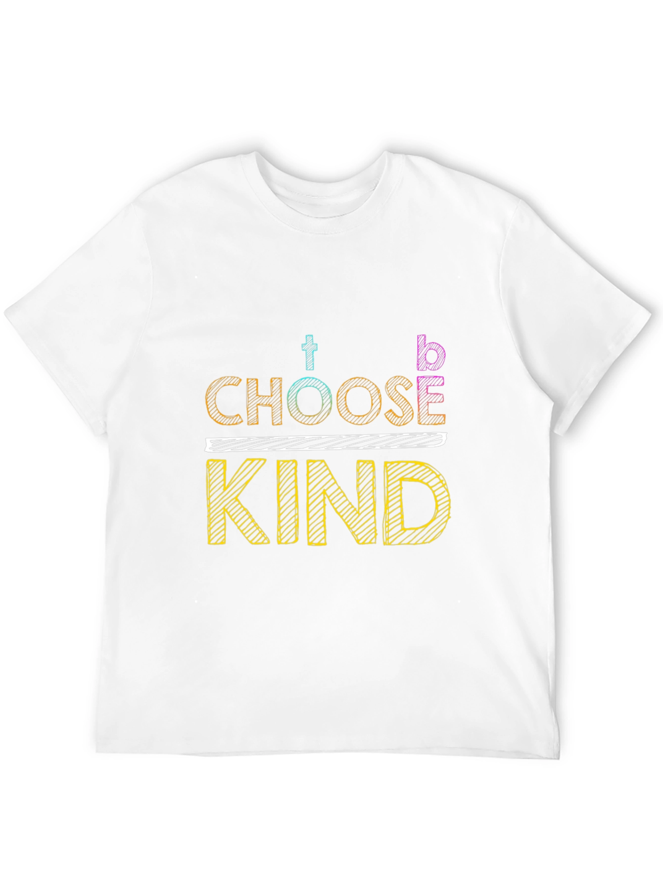 Choose Kind Graphic T-Shirt - Inspirational Design