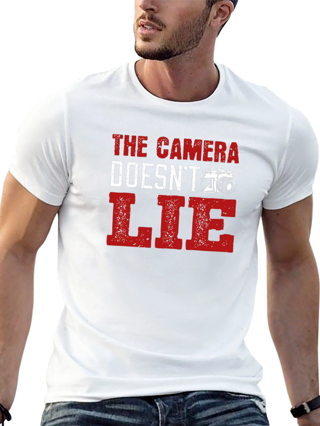 Camera Doesnt Lie Black T-Shirt