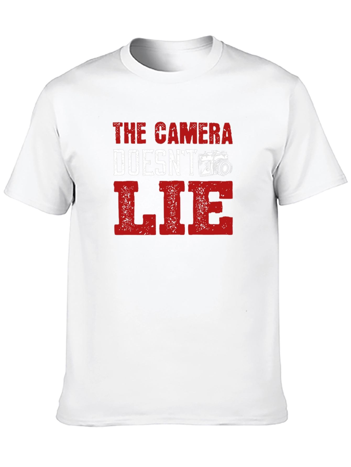 Camera Doesnt Lie Black T-Shirt