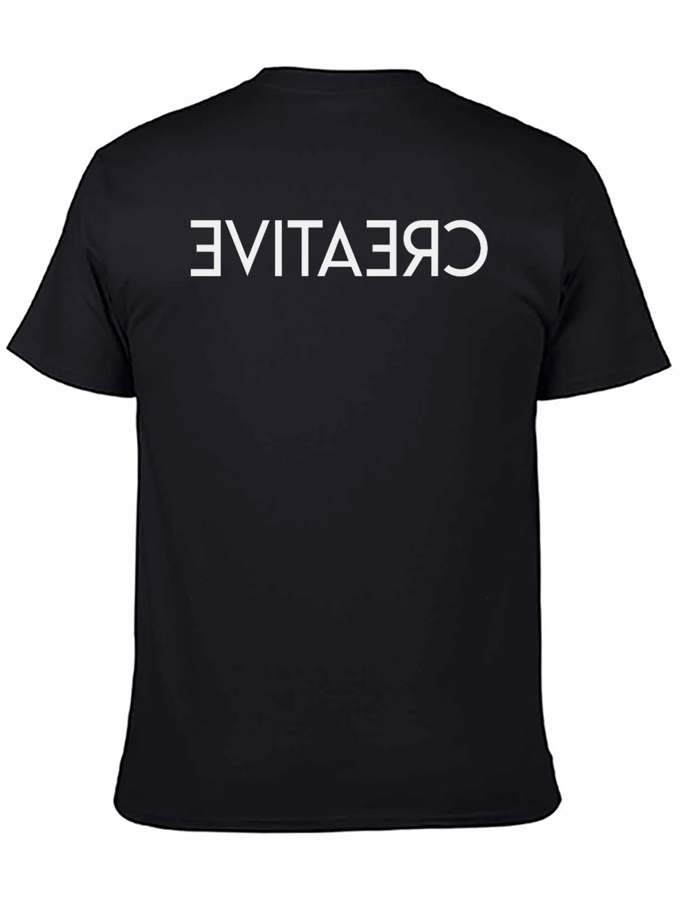 Creative Graphic Black T-Shirt