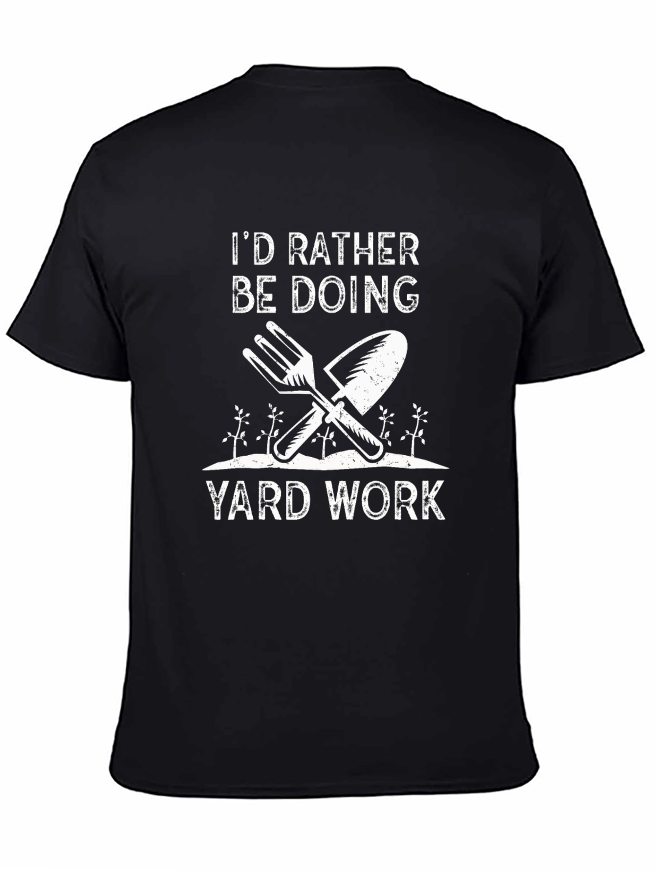 Id Rather Be Doing Yard Work T-Shirt