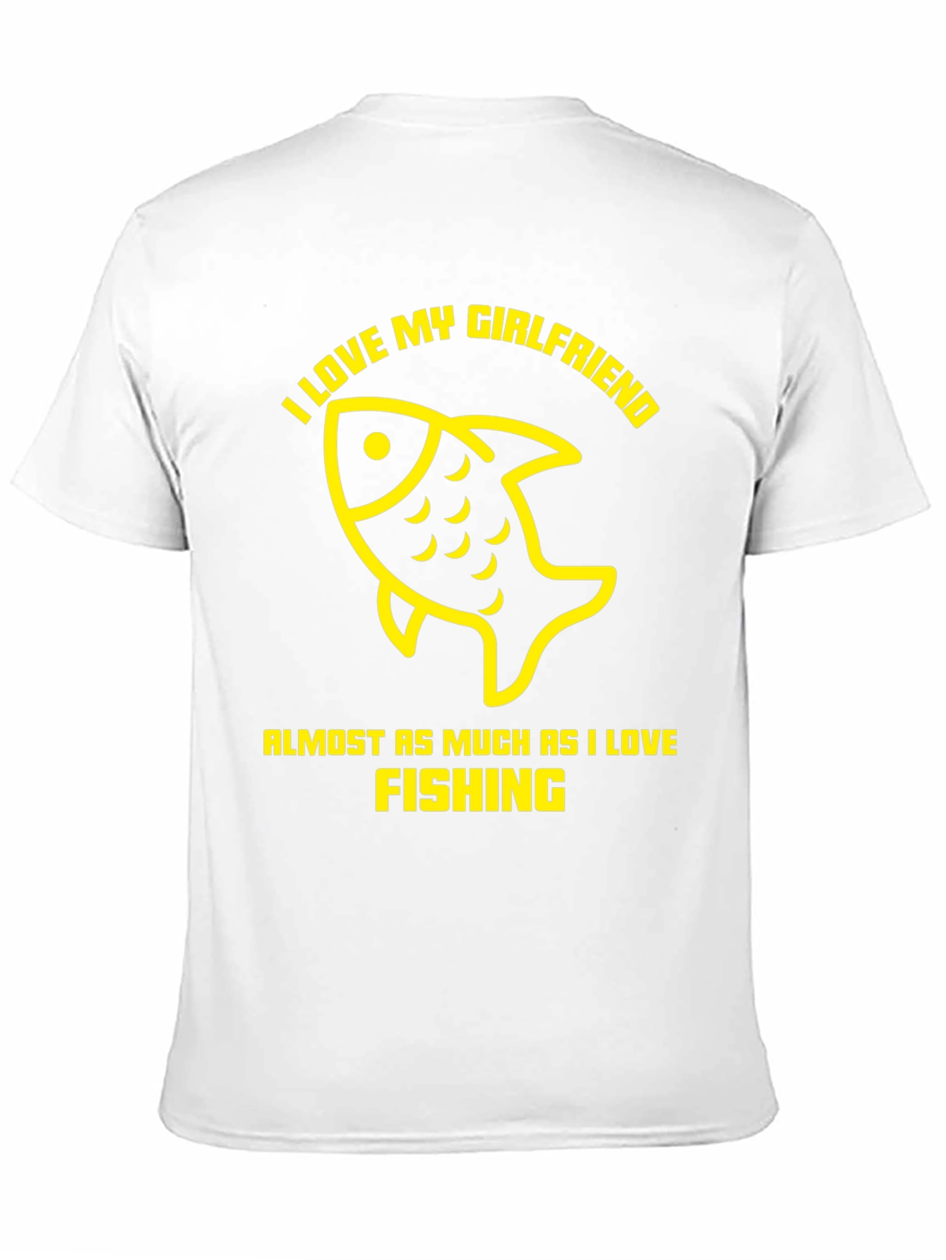 I Love Fishing Funny Graphic T-Shirt