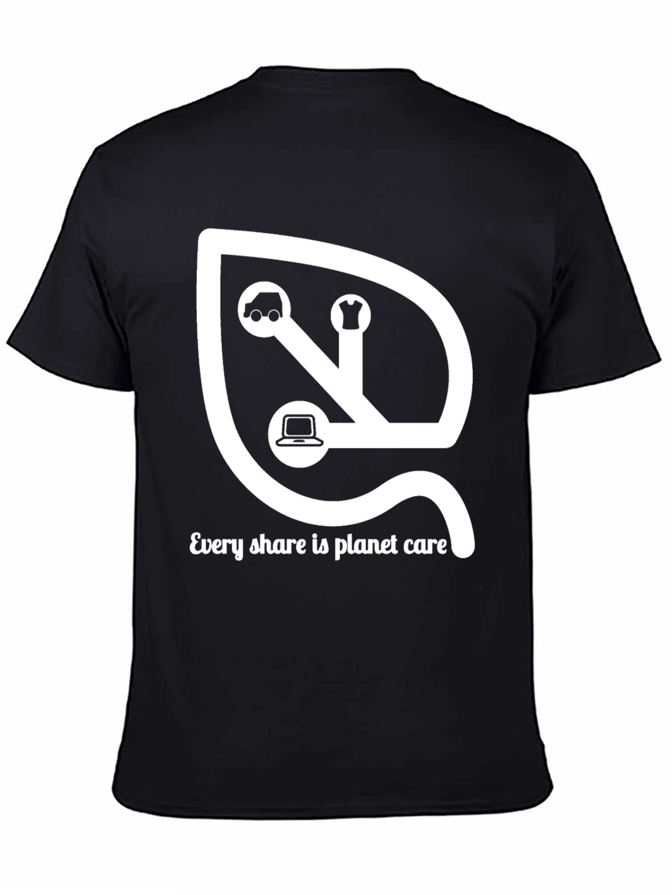 Eco-Friendly Sharing T-Shirt - Planet Care Design