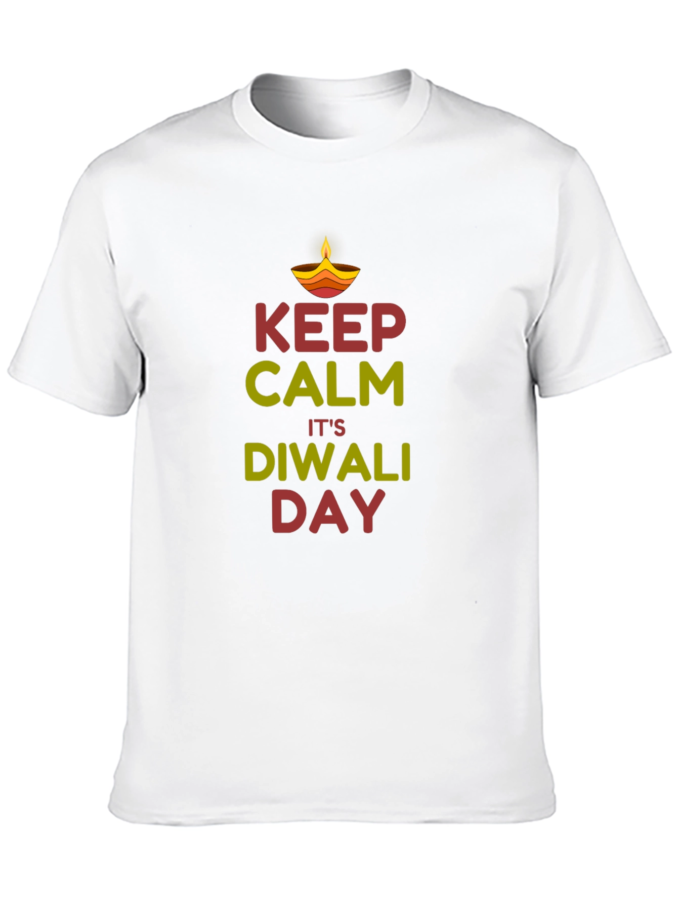 Keep Calm Its Diwali Day T-Shirt