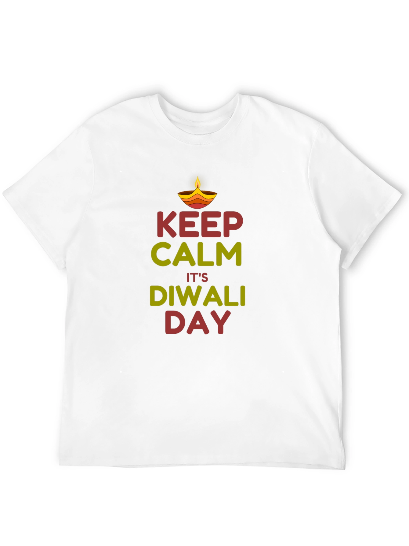 Keep Calm Its Diwali Day T-Shirt