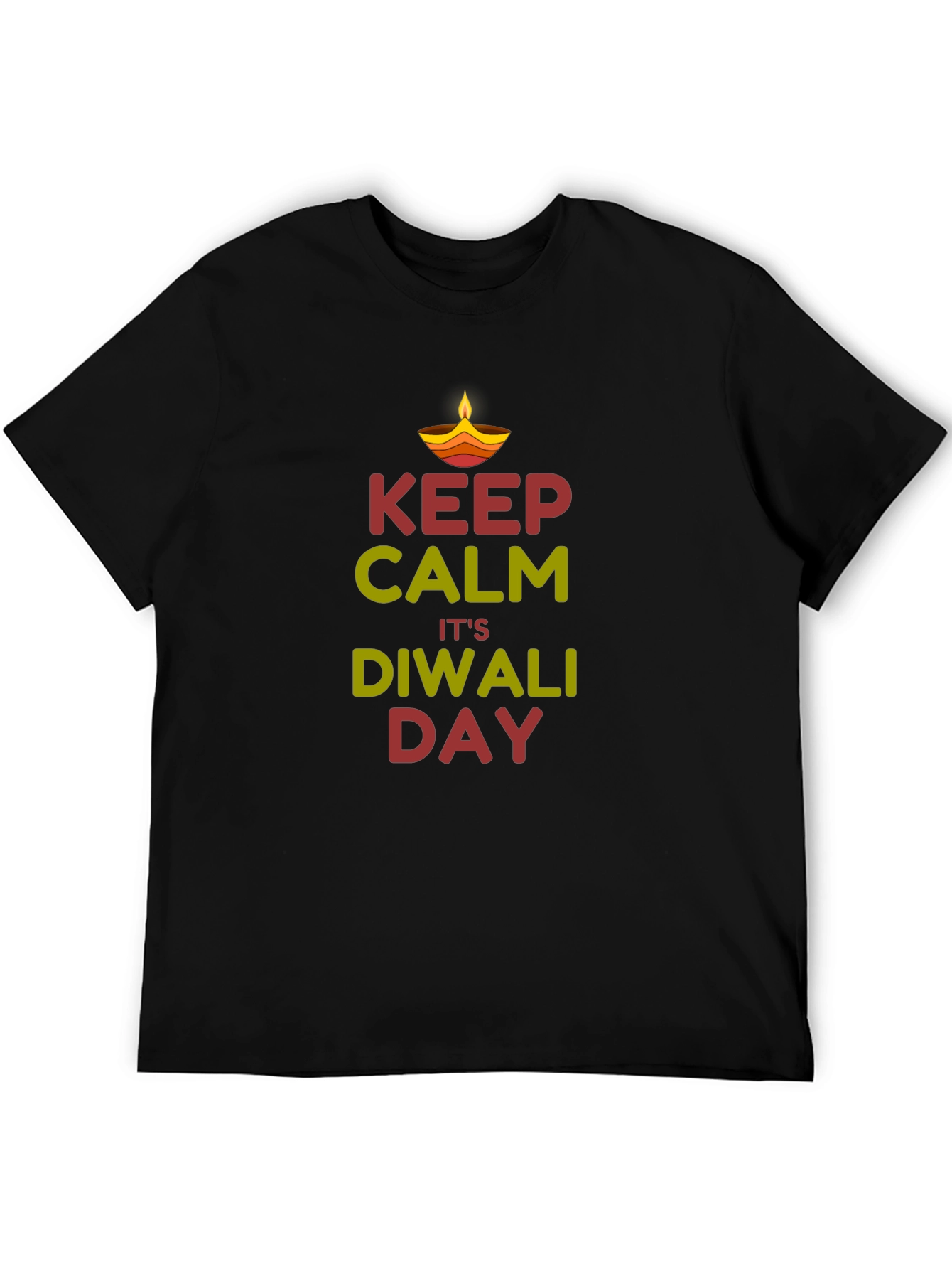 Keep Calm Its Diwali Day T-Shirt