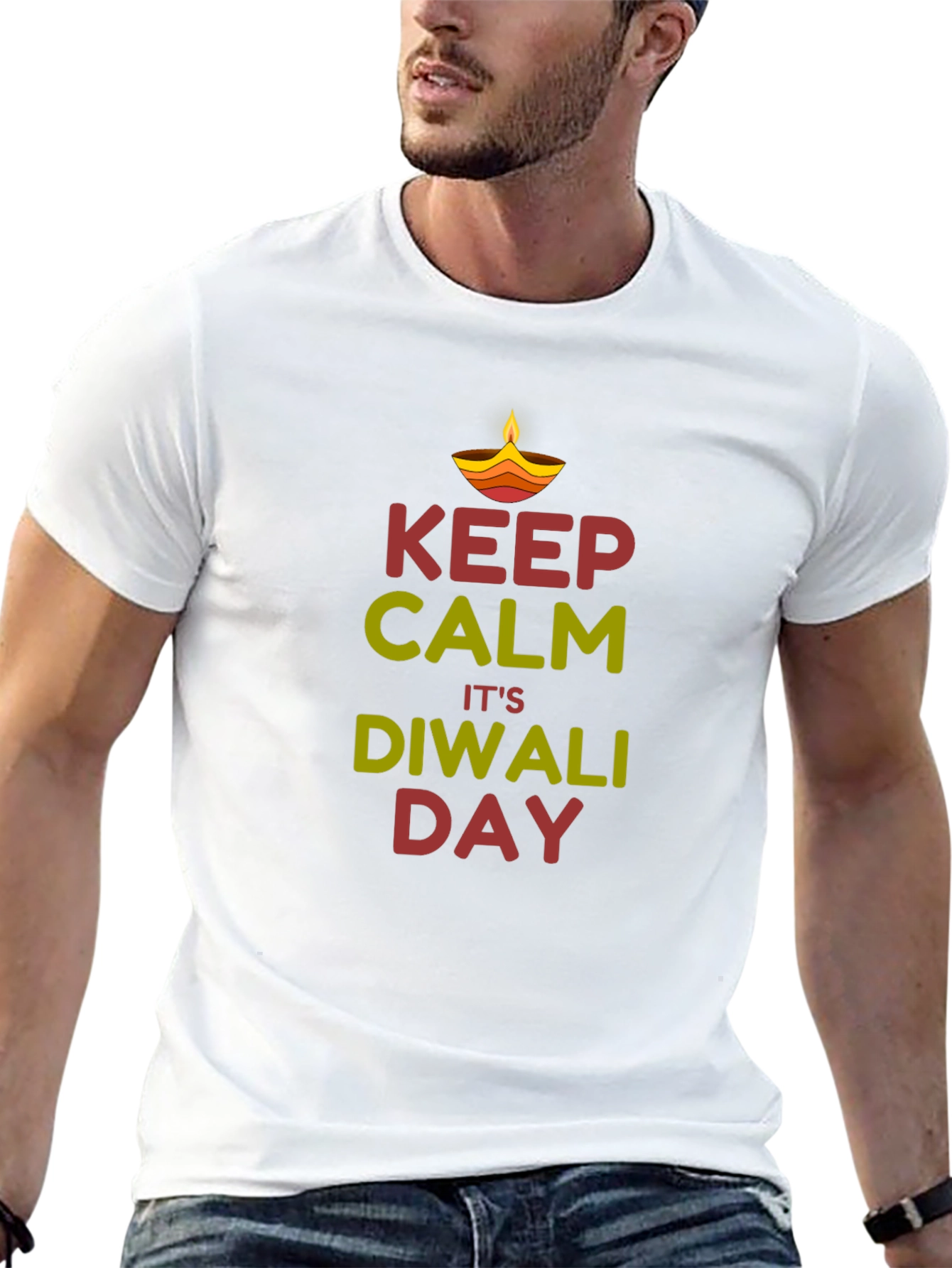 Keep Calm Its Diwali Day T-Shirt