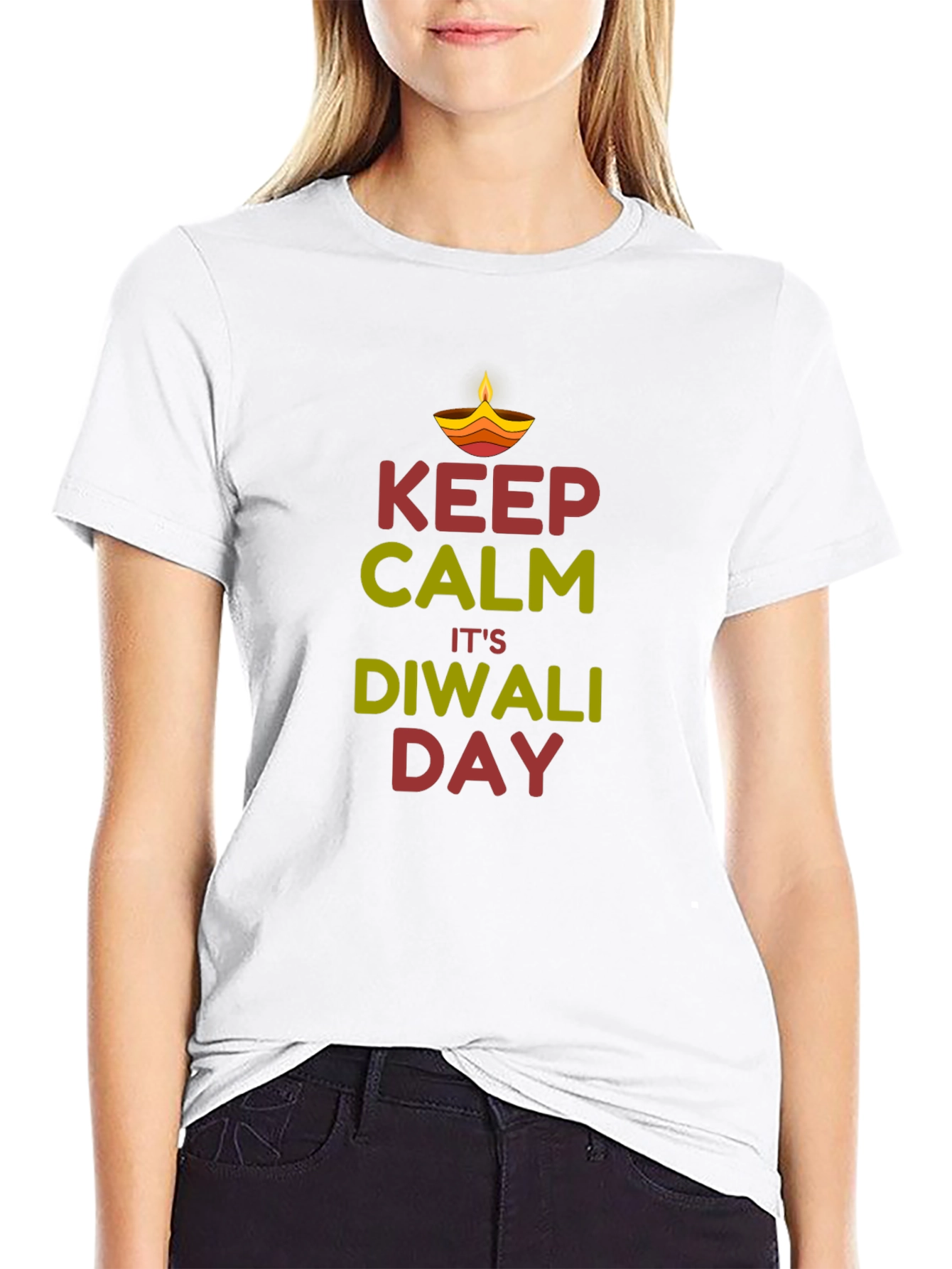 Keep Calm Its Diwali Day T-Shirt