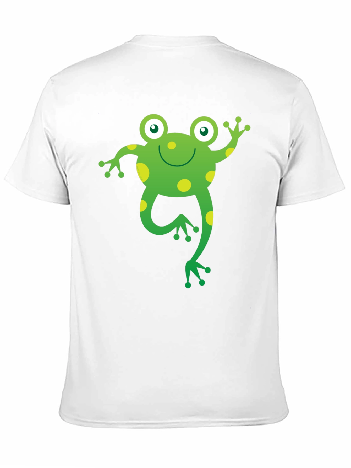Fun Frog Graphic T-Shirt - Black Cotton Tee