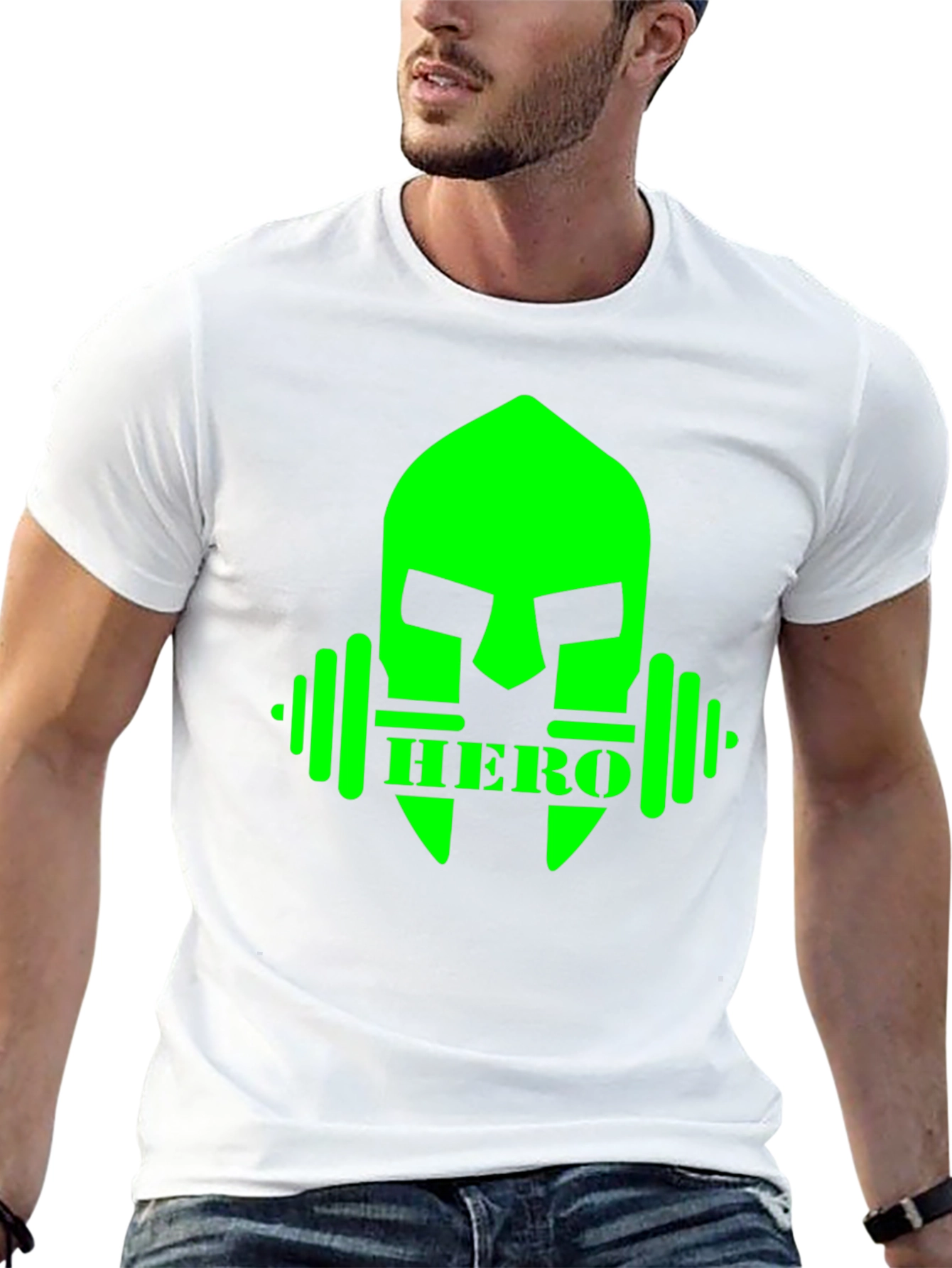 Hero Spartan Gym T-Shirt - Black Fitness Apparel