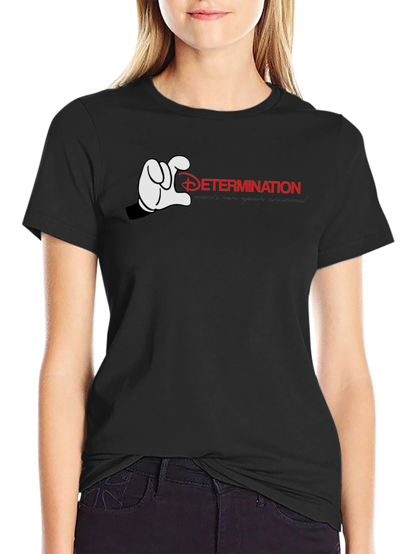 Determination Mickey Mouse Inspired T-Shirt