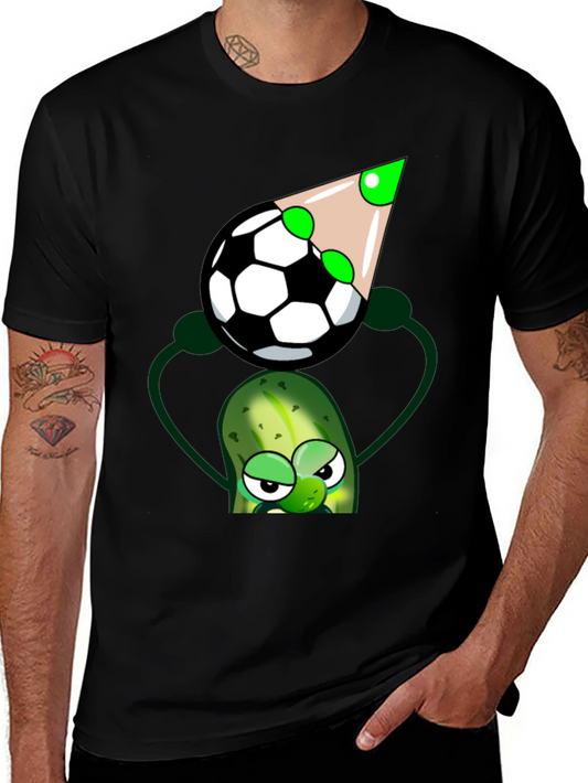 Pickle Rick Soccer T-Shirt