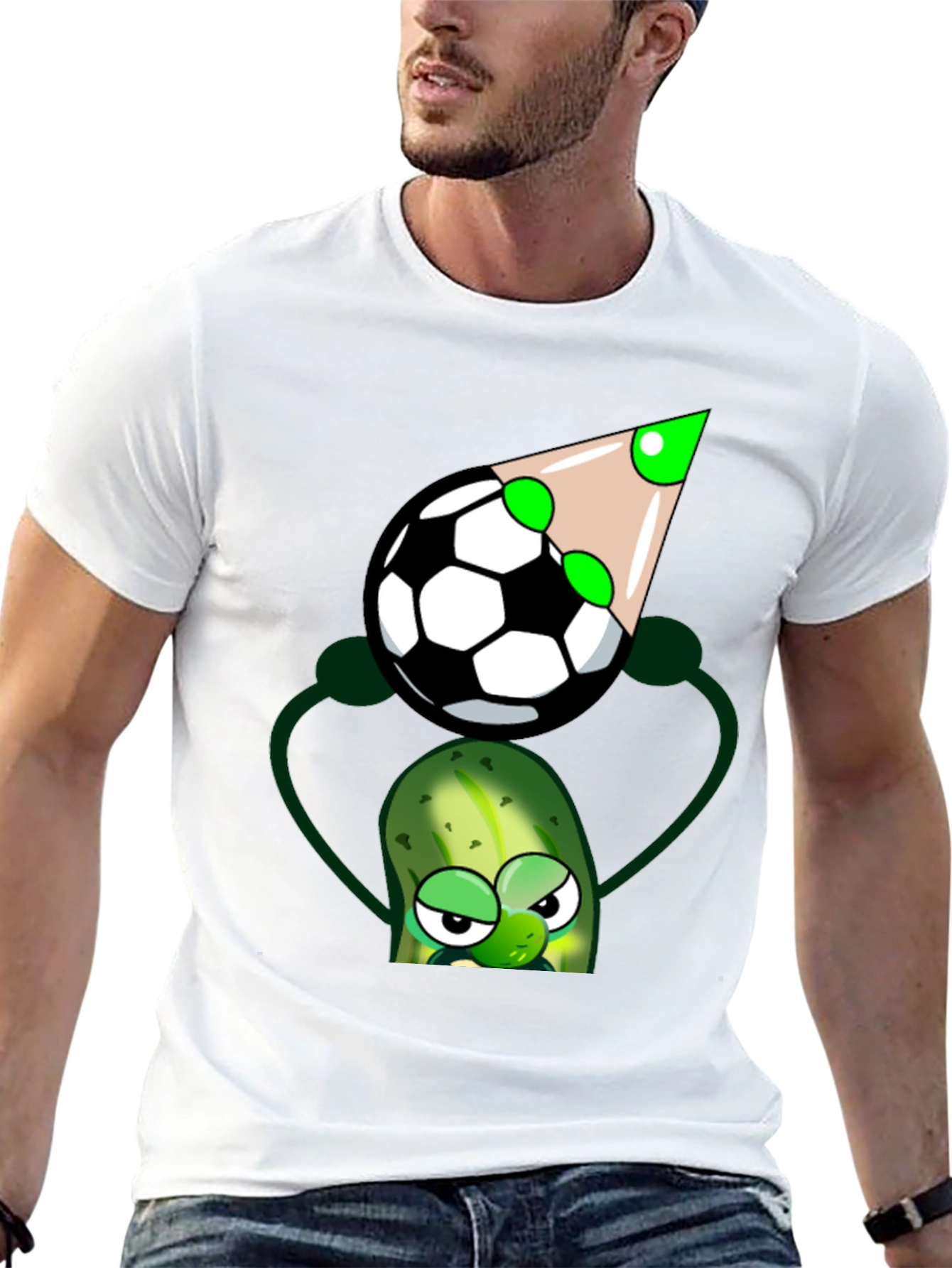 Pickle Rick Soccer T-Shirt
