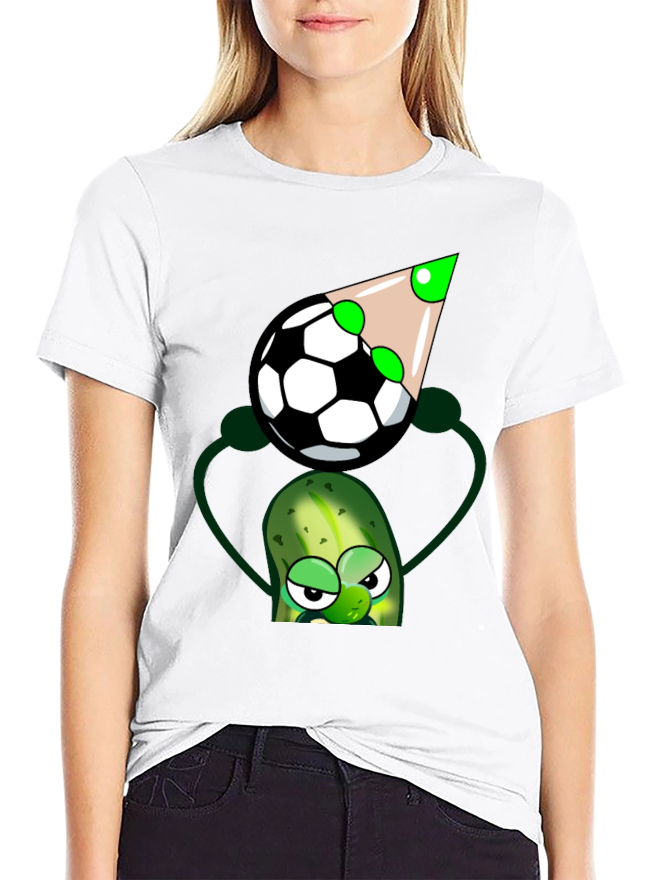 Pickle Rick Soccer T-Shirt