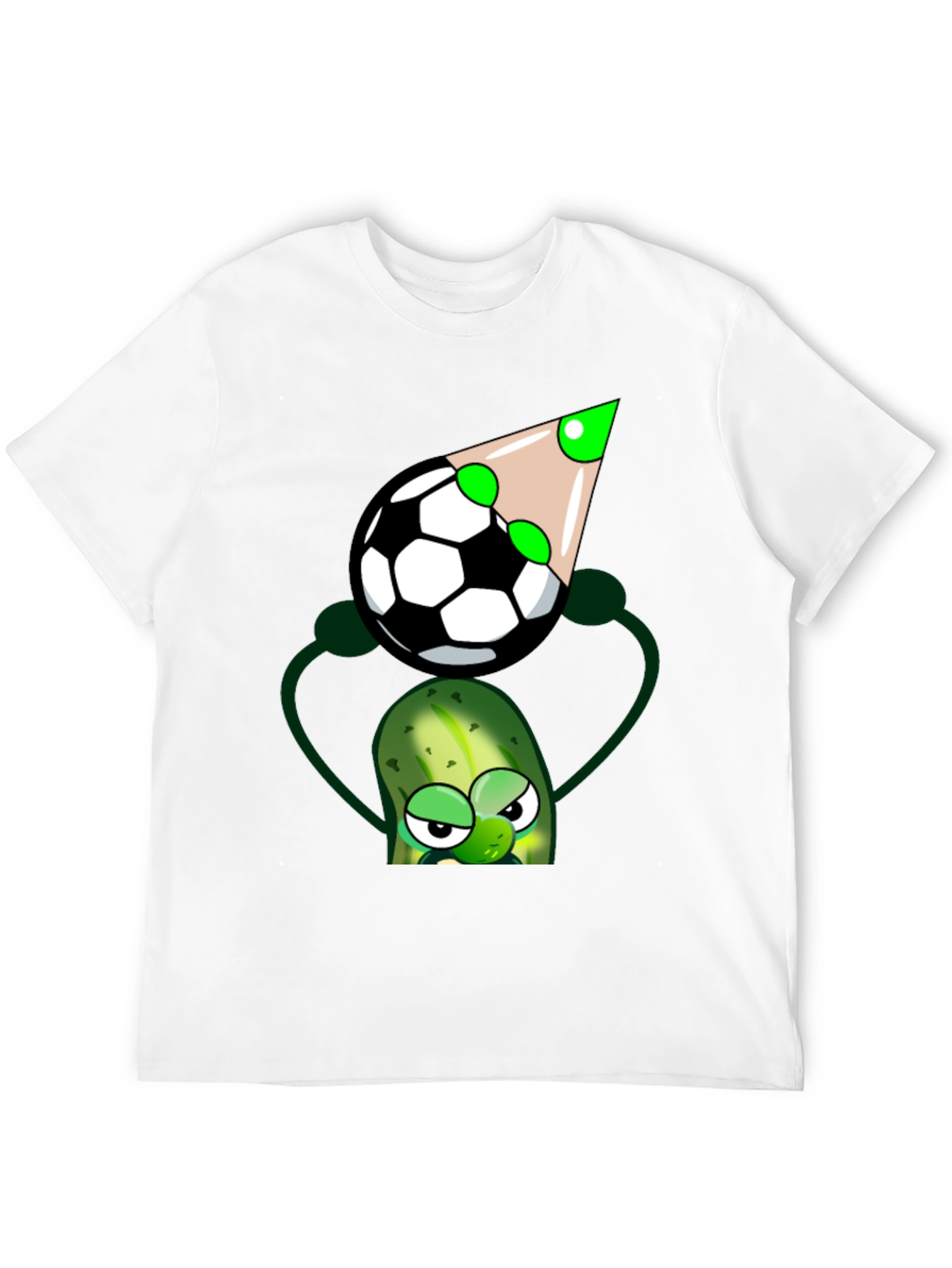 Pickle Rick Soccer T-Shirt