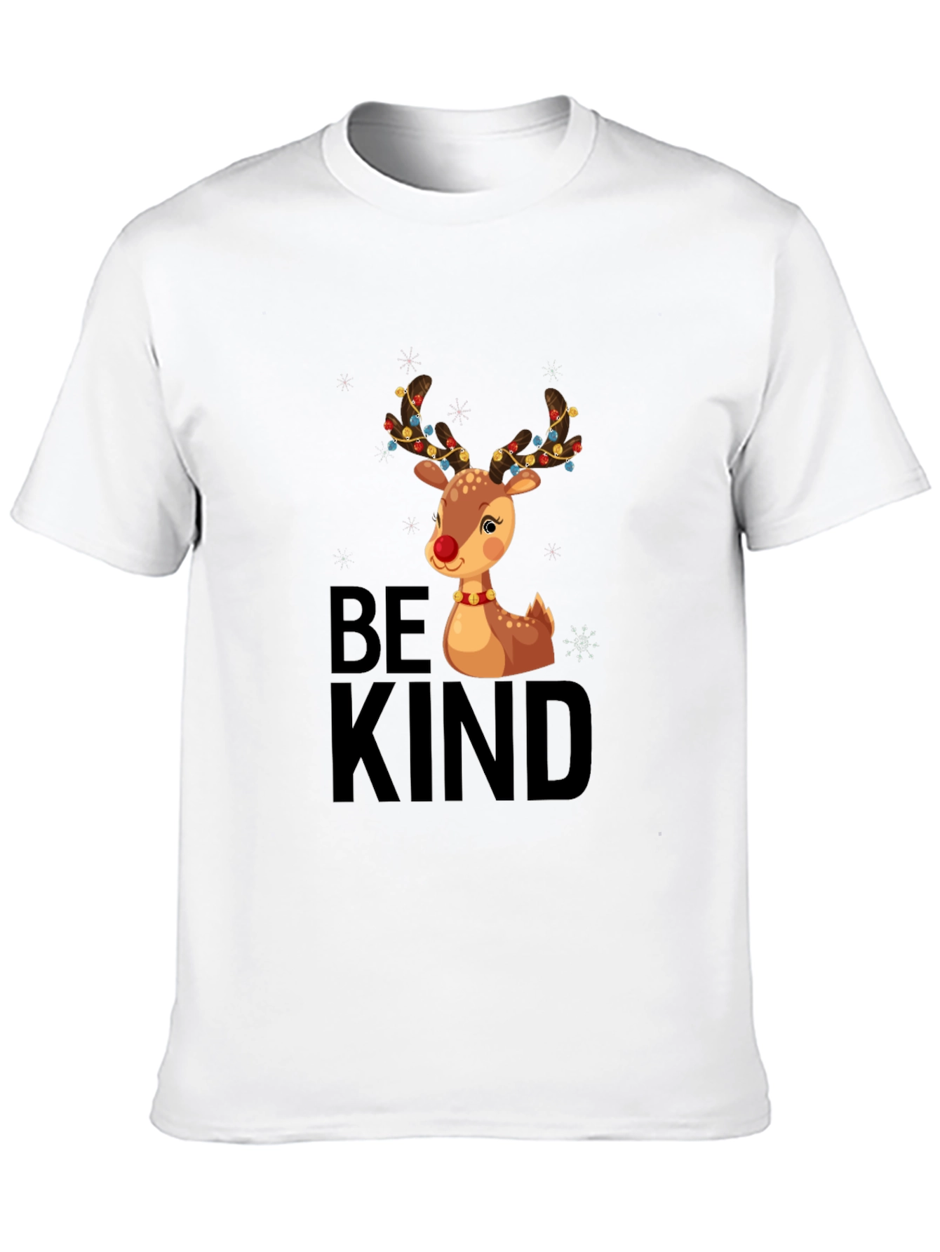 Be Kind Christmas Reindeer T-Shirt