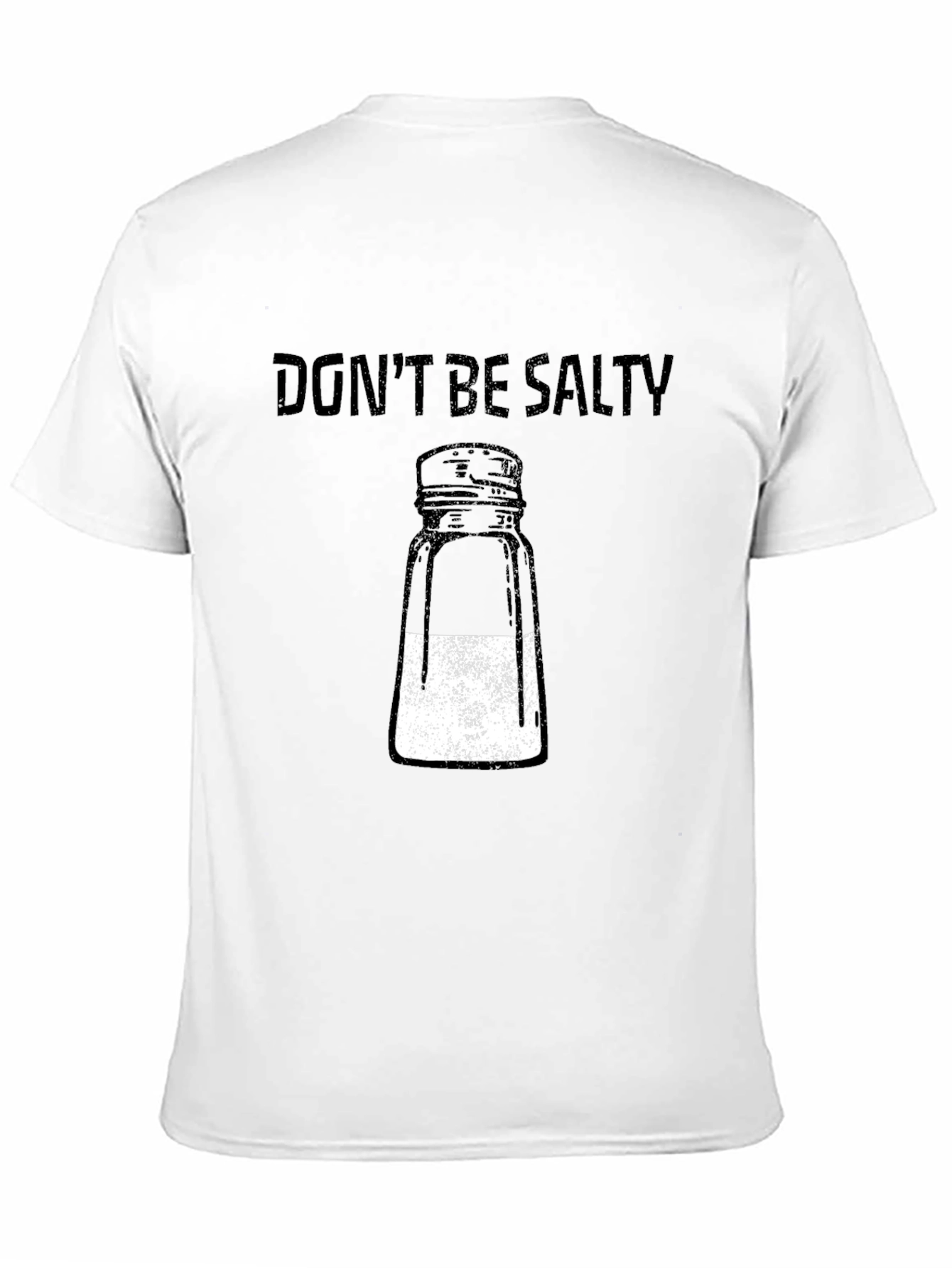 Dont Be Salty Graphic T-Shirt - Black