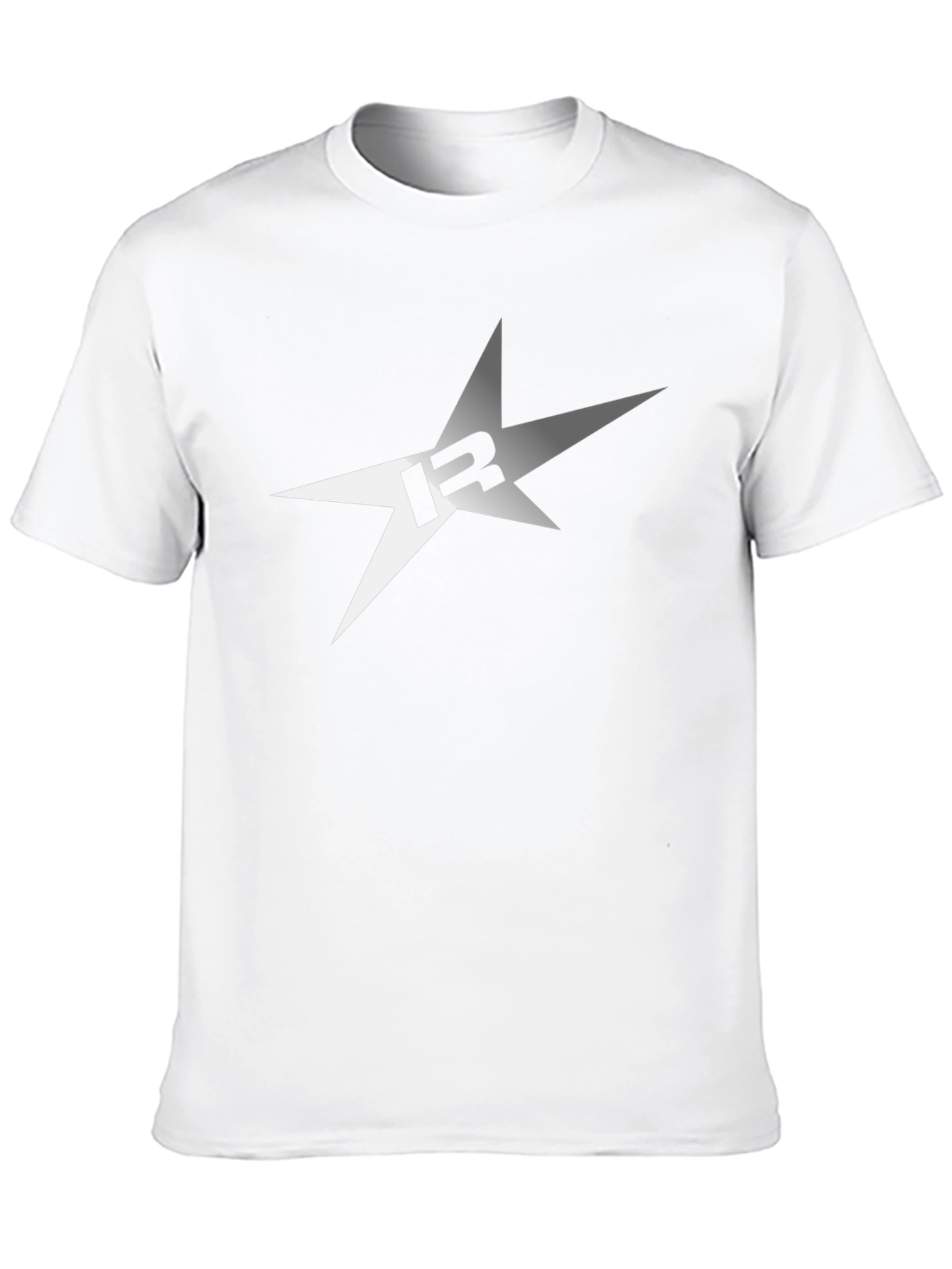 Star Logo Black T-Shirt - Casual Mens Tee