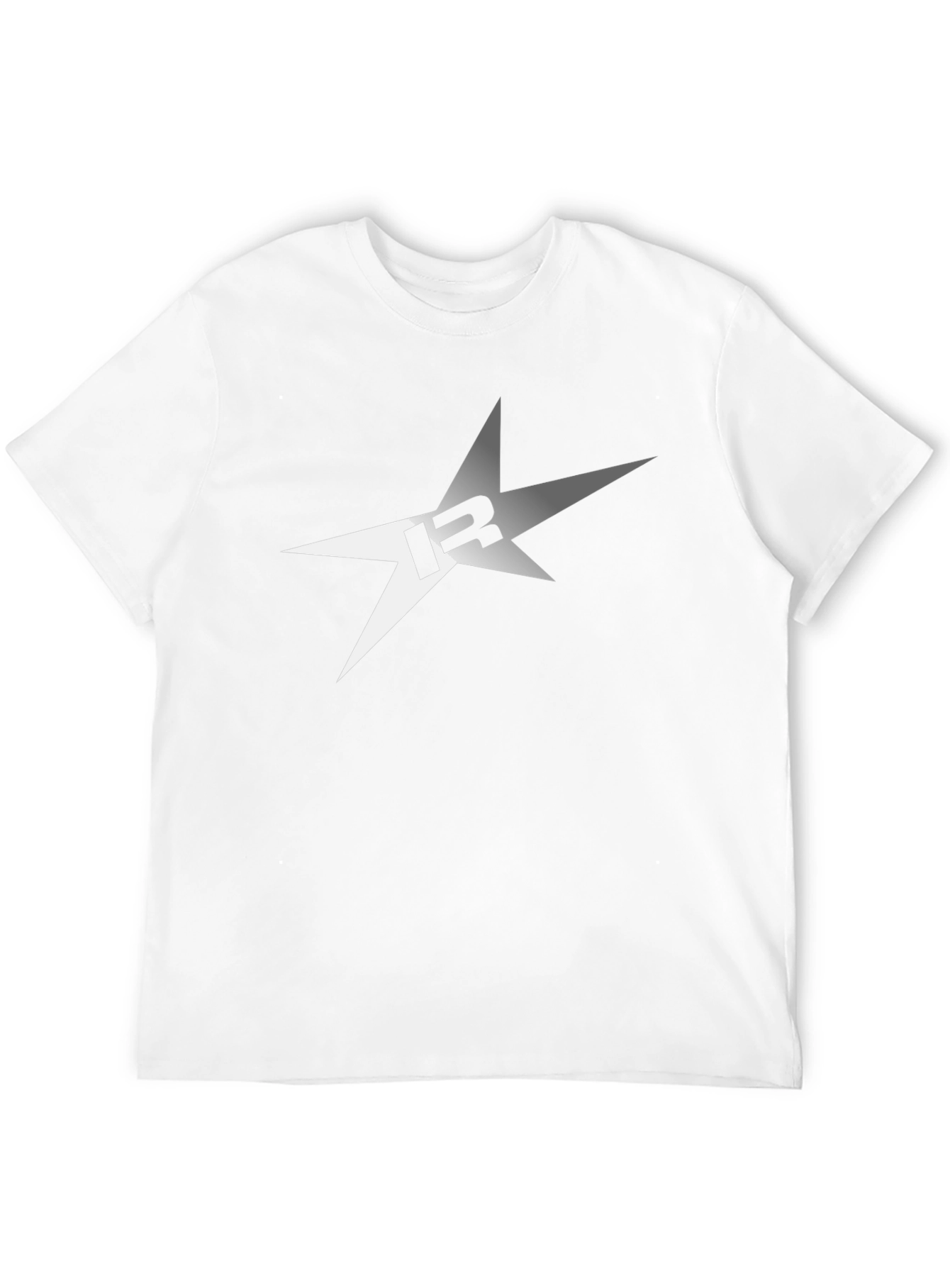 Star Logo Black T-Shirt - Casual Mens Tee