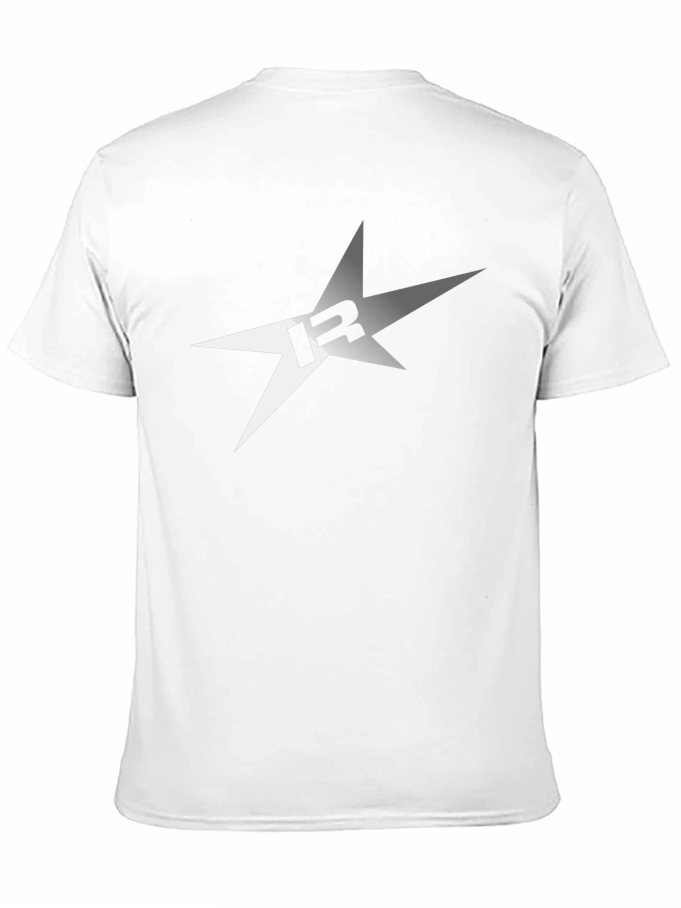 Star Logo Black T-Shirt - Casual Mens Tee
