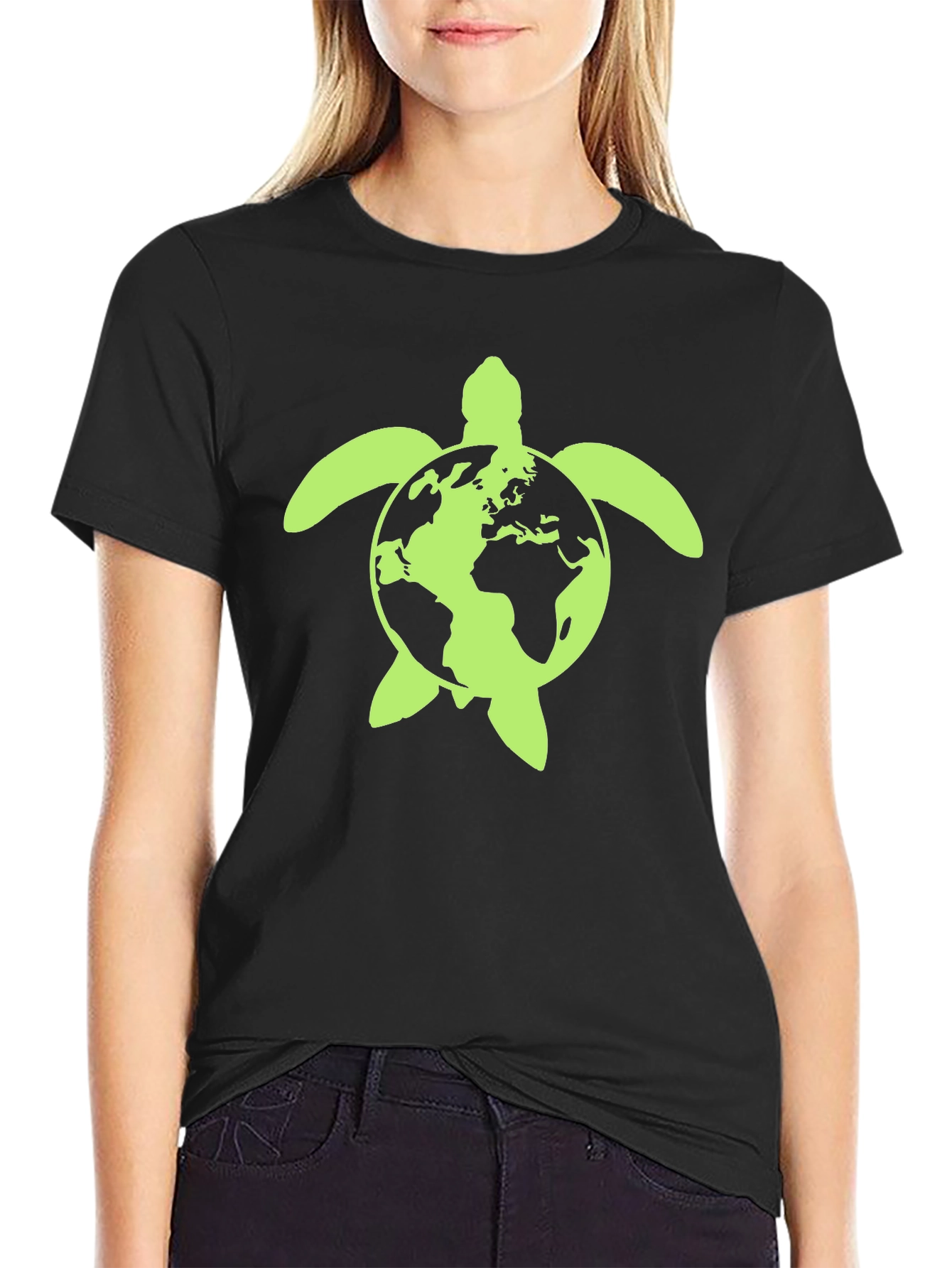 Earth Turtle Graphic Tee