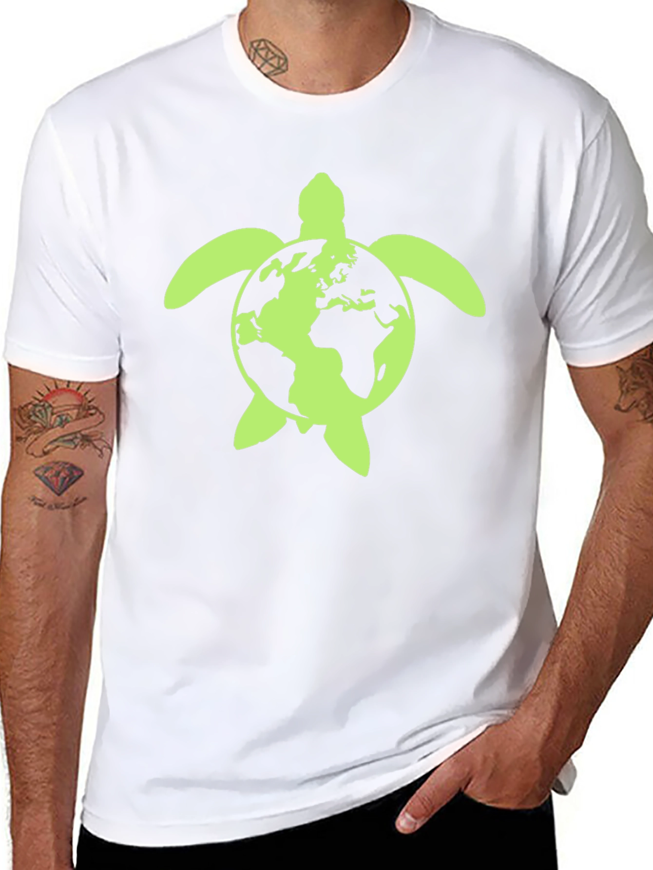 Earth Turtle Graphic Tee