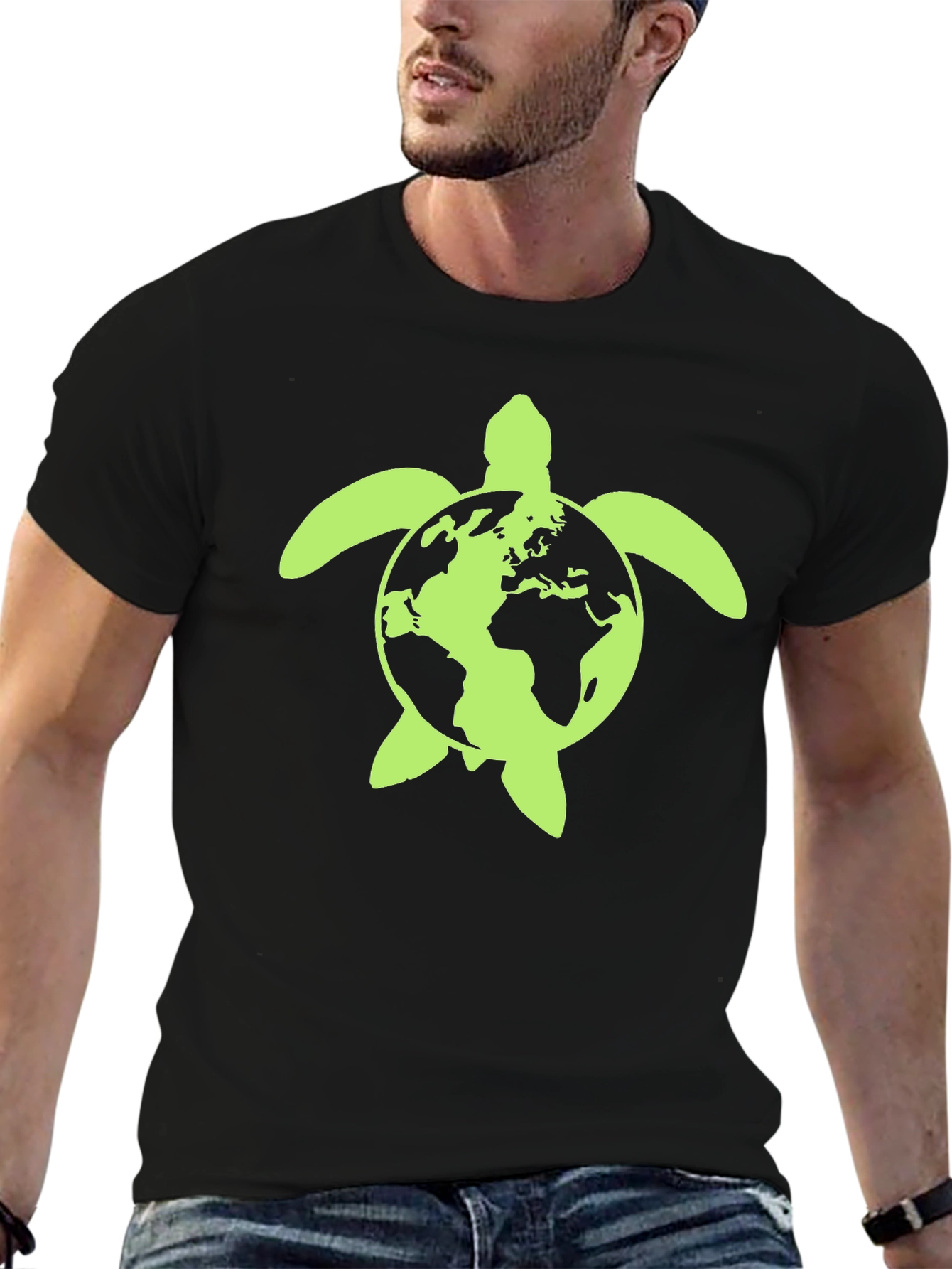 Earth Turtle Graphic Tee